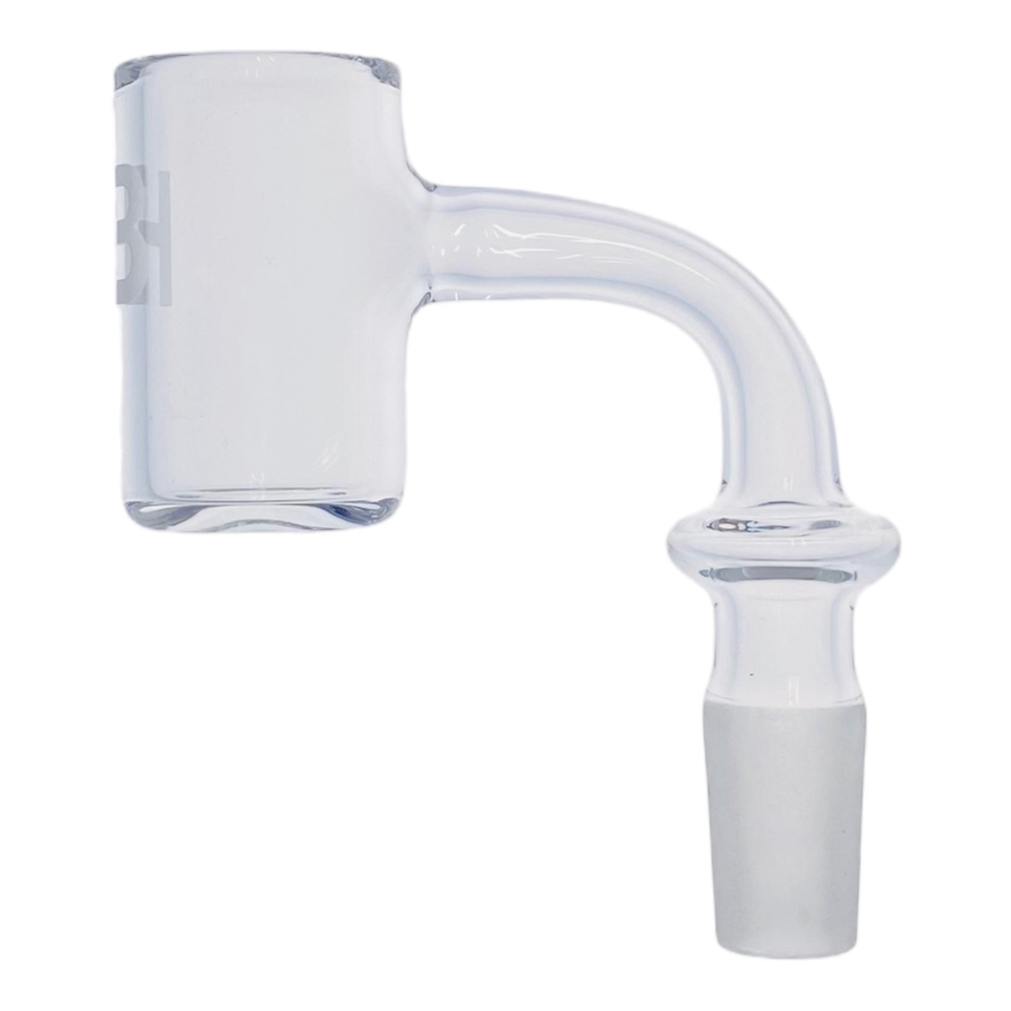 Joel Halen Glass - 14mm Male Flat Top 25mm Wide Honey Bucket Quartz Banger