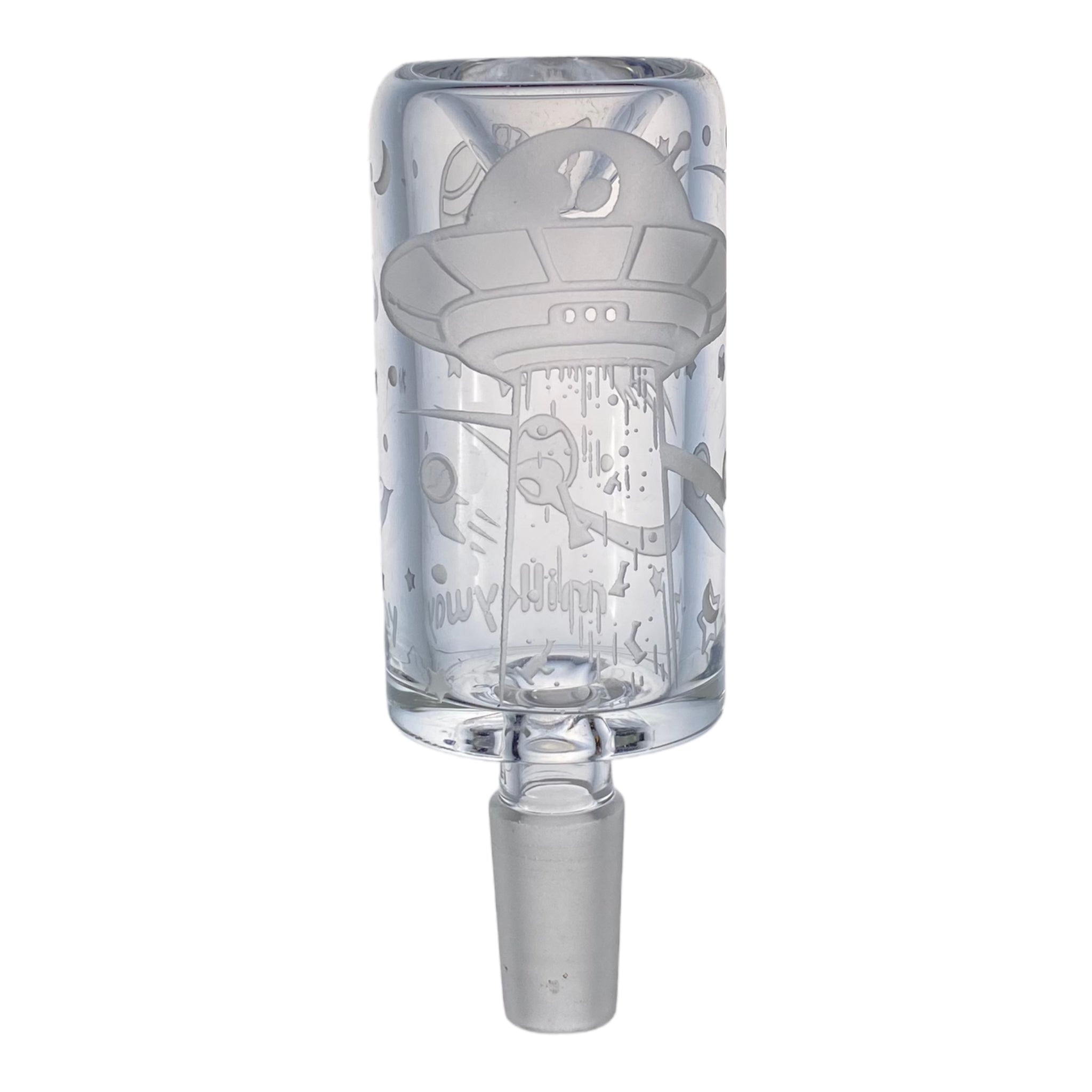 Milkyway Glass - Extraction - Sandblasted 14mm Bong Bowl Piece slider