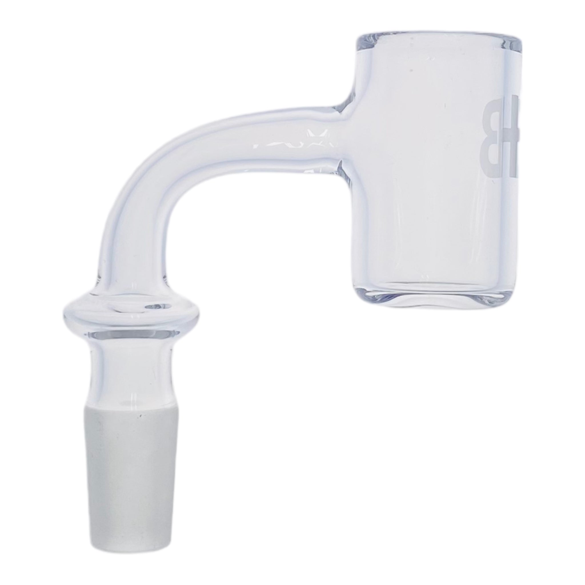 Joel Halen Glass - 14mm Male Flat Top 25mm Wide Honey Bucket Quartz Banger