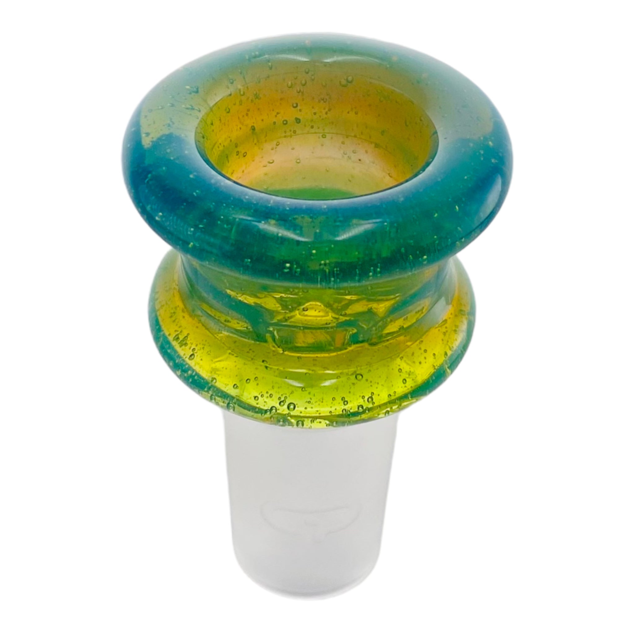 Circle Glass of Mobius Glass Custom 65T With Double Stereo Matrix Percs. Custom Mobius Glass Accent #3 With Opal