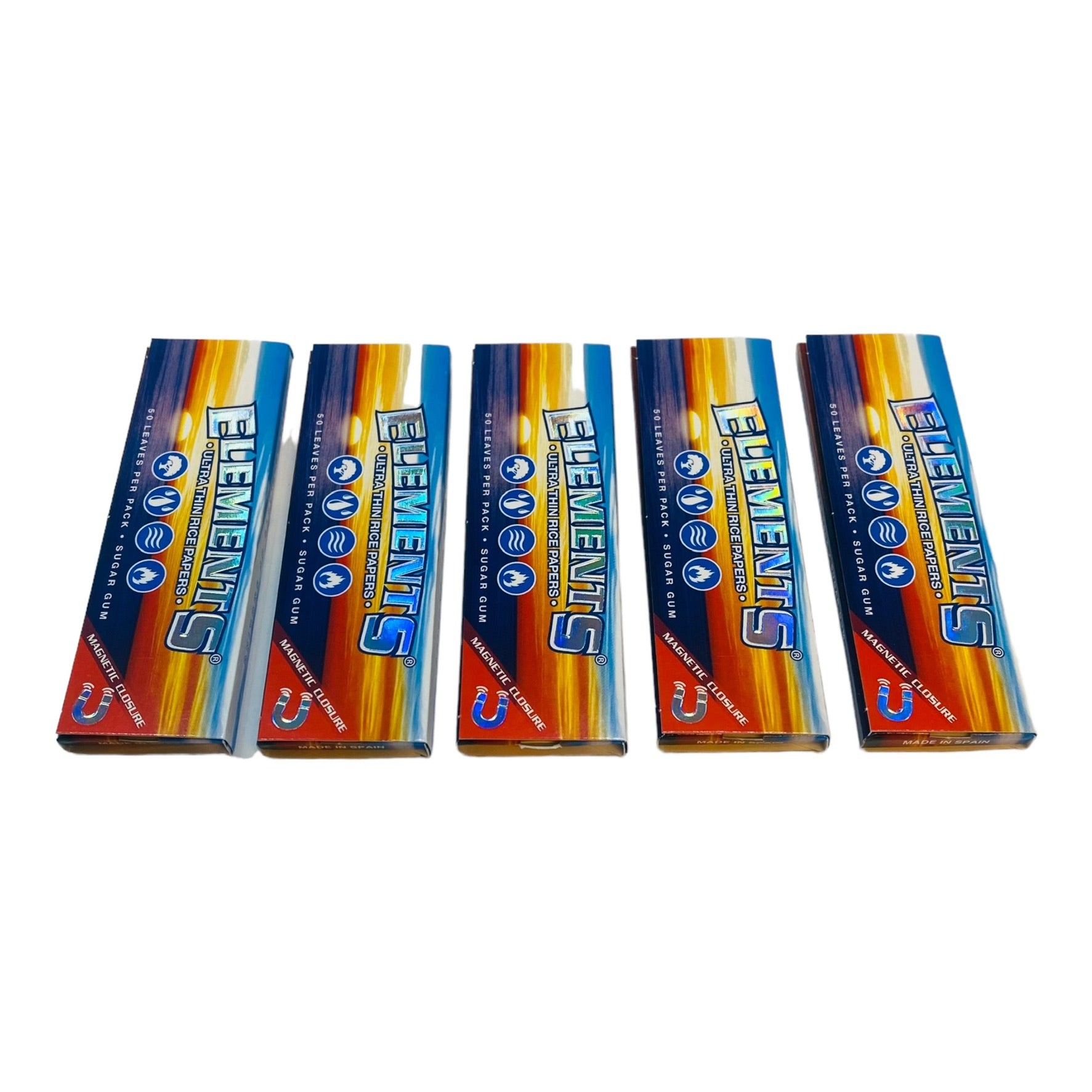 Elements - Rice 1.25 Papers - 5 Packs