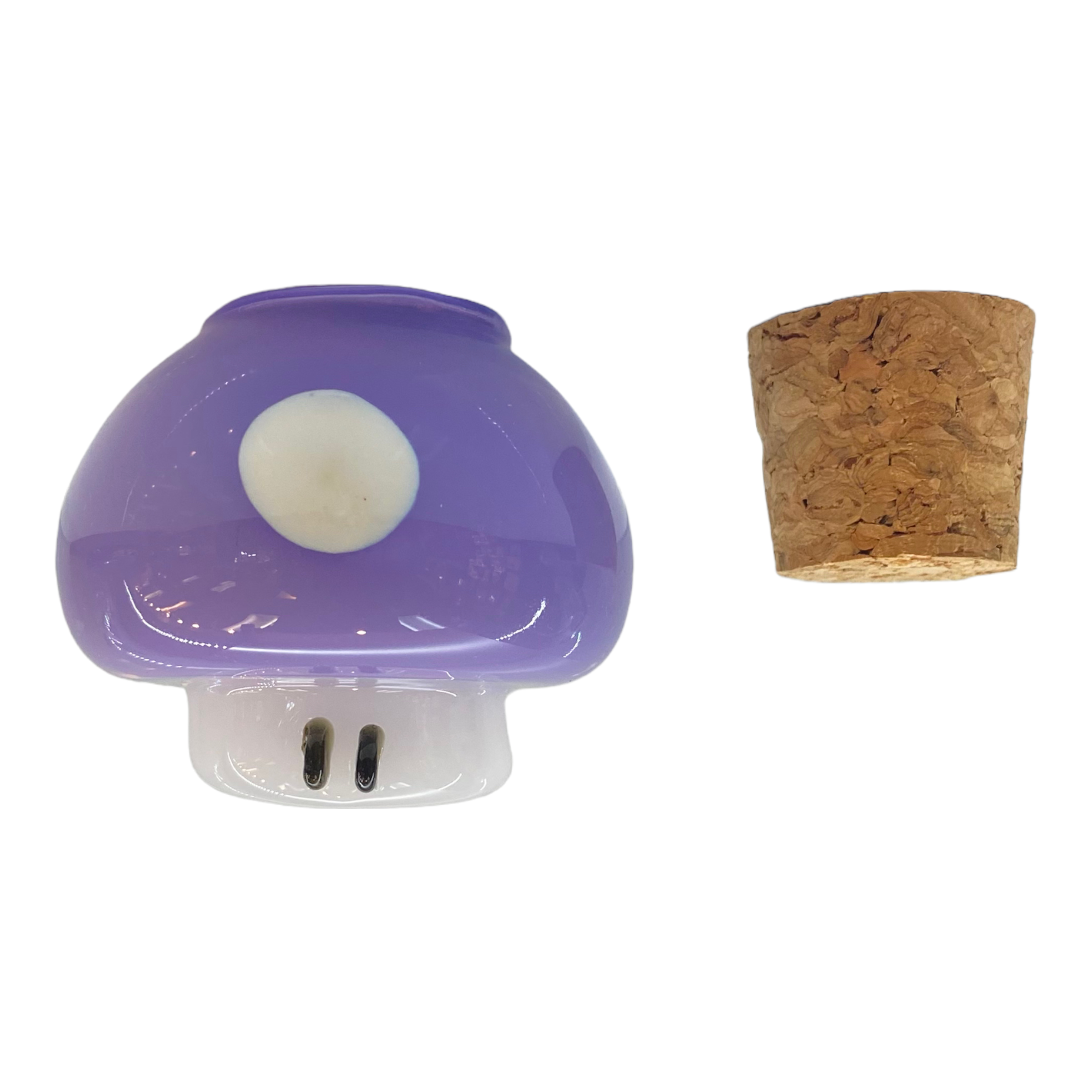 1UP Mushroom Cork Top Jar - Purple