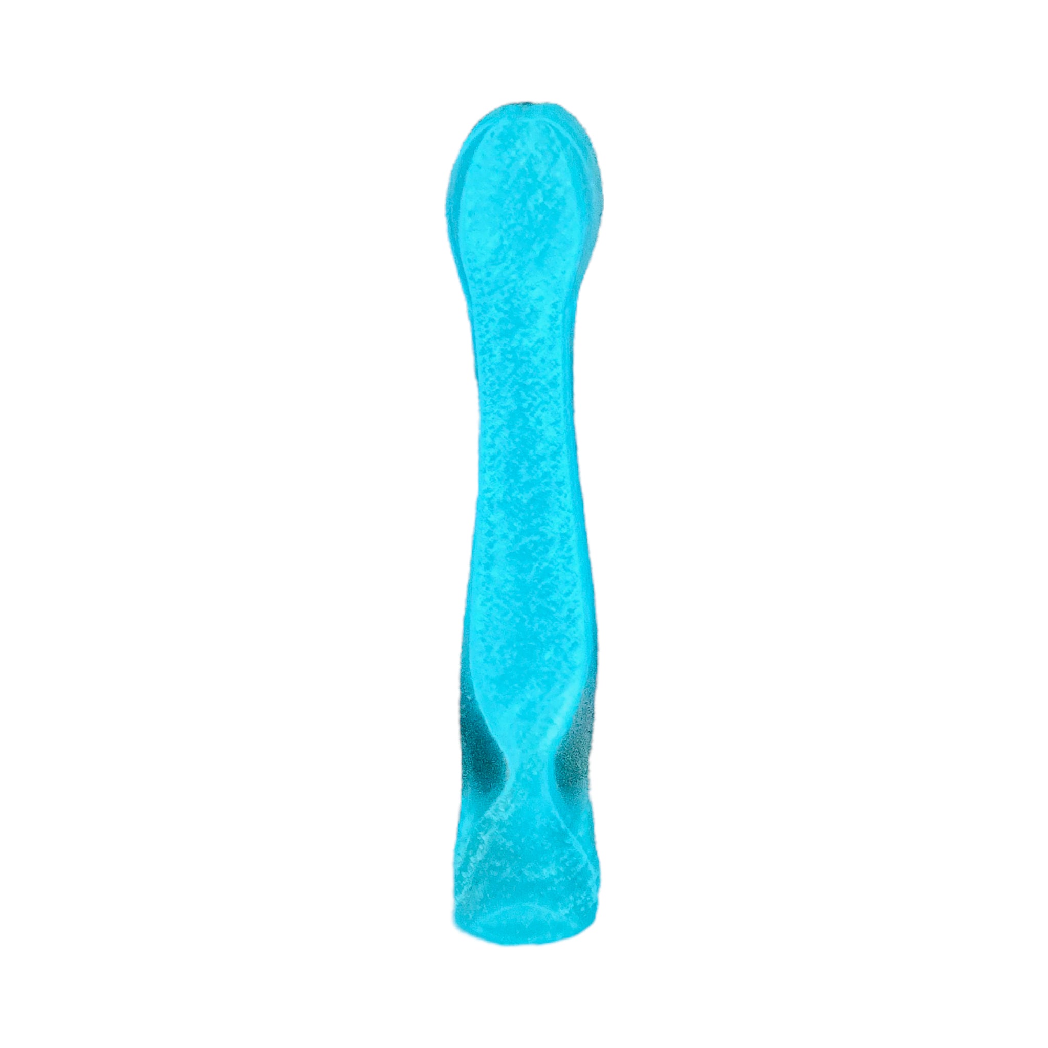 Glass Chillum Pipe - Glow In The Dark Inside Out Hand Pipe