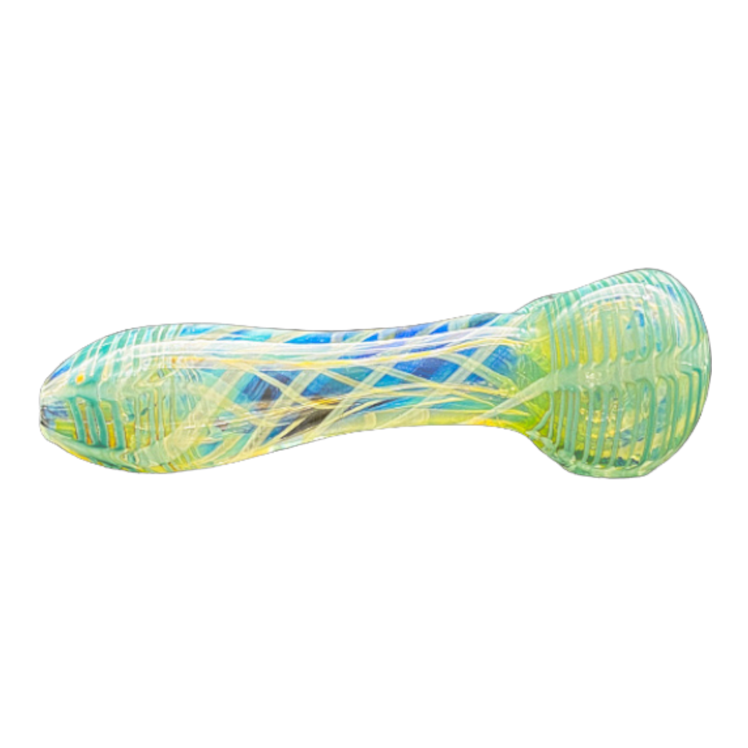 Glass Hand Pipes - Large Fume And Color Explosion Glass Hand Pipe
