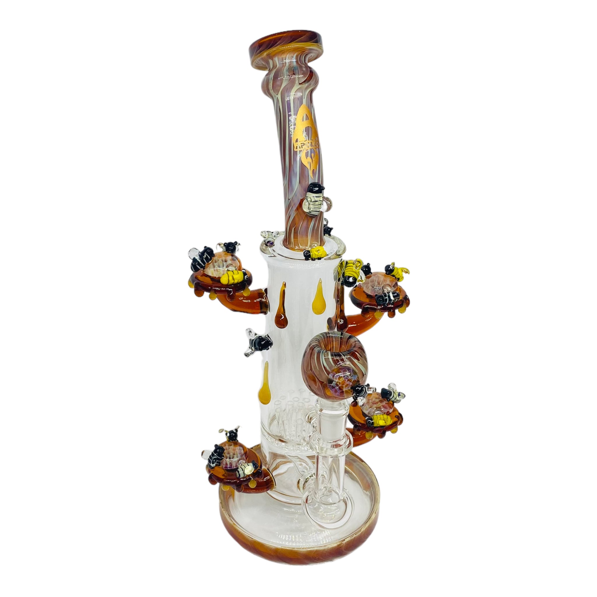 Cute and Girly bong small Beehive Bong With Glycerin Freeze Coil Top for sale
