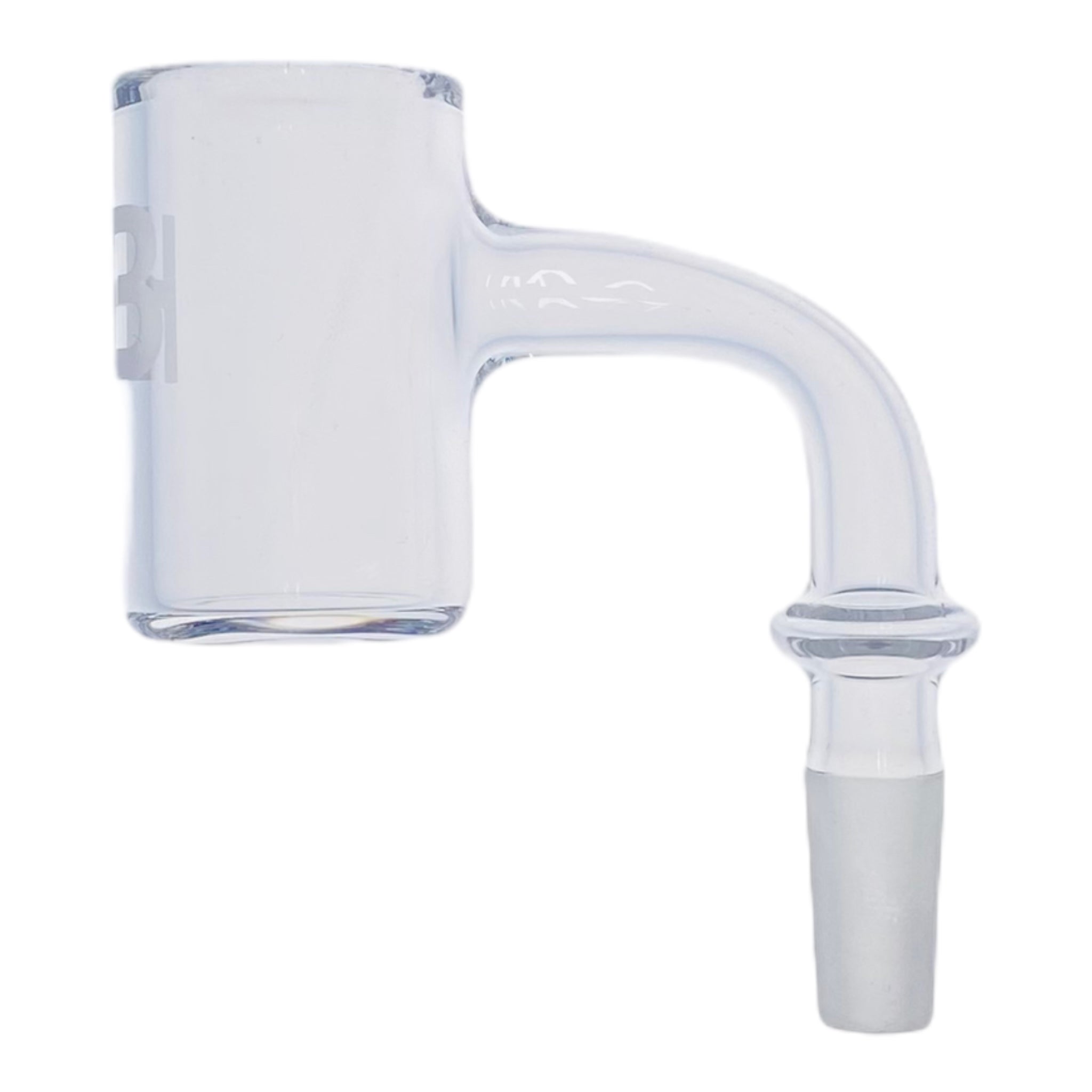 Joel Halen Glass - 10mm Male Flat Top 25mm Wide Honey Bucket Quartz Banger