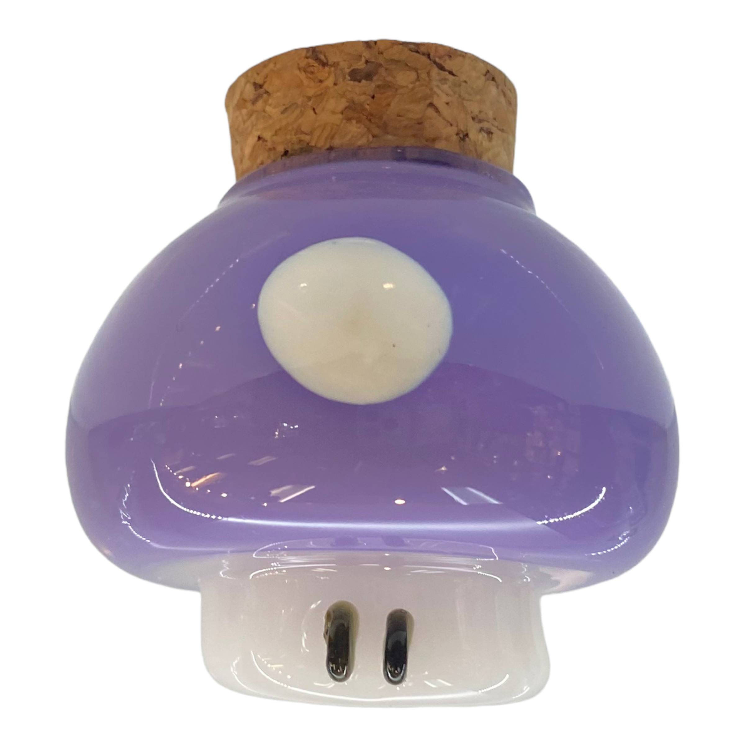 1UP Mushroom Cork Top Jar - Purple