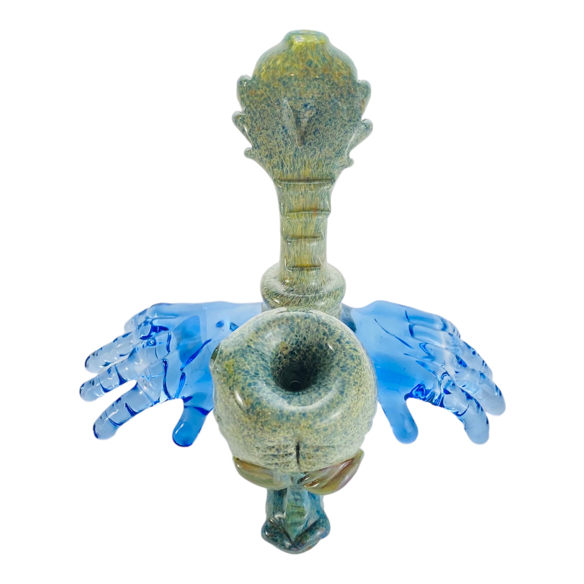 Ben O'Neil Glass - Sculpted Face Glass Sherlock With Blue Hands