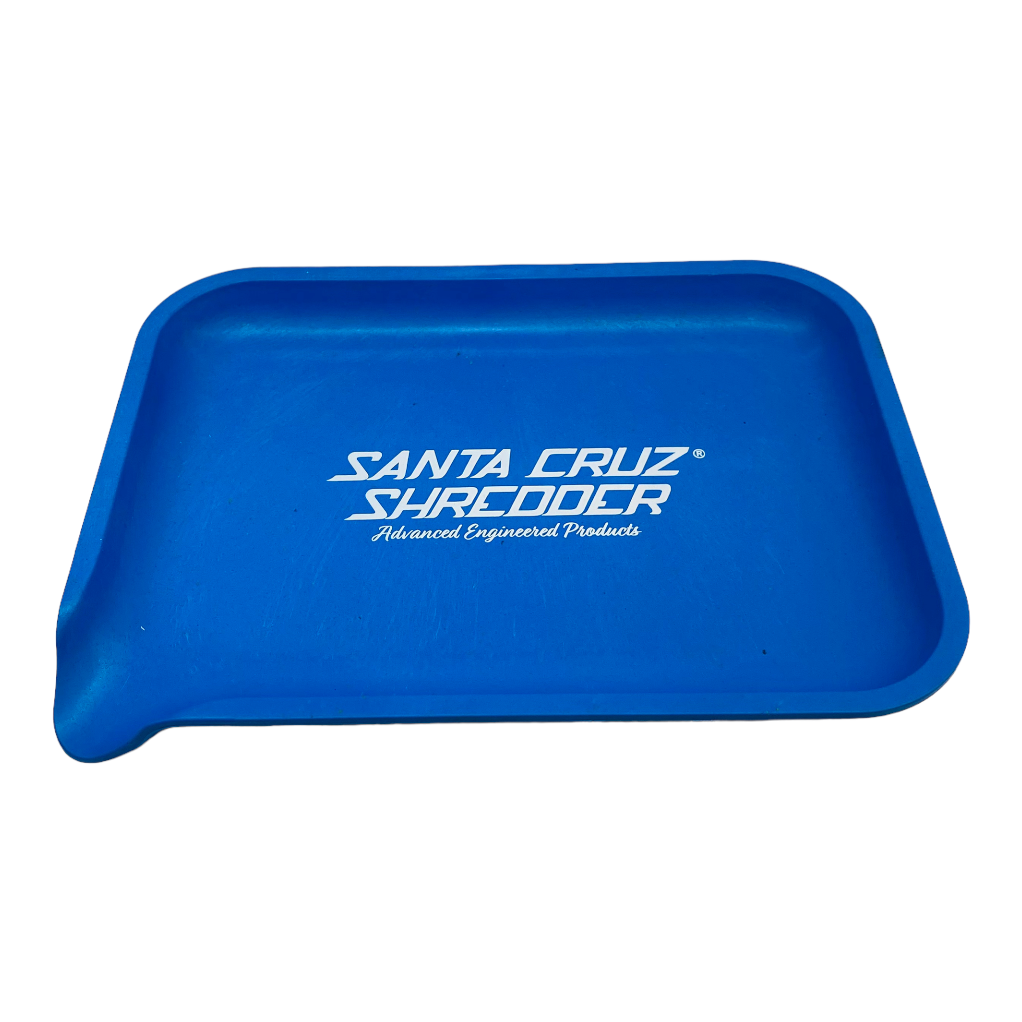 blue Santa Cruz Shredder Biodegradable Hemp Rolling Tray
