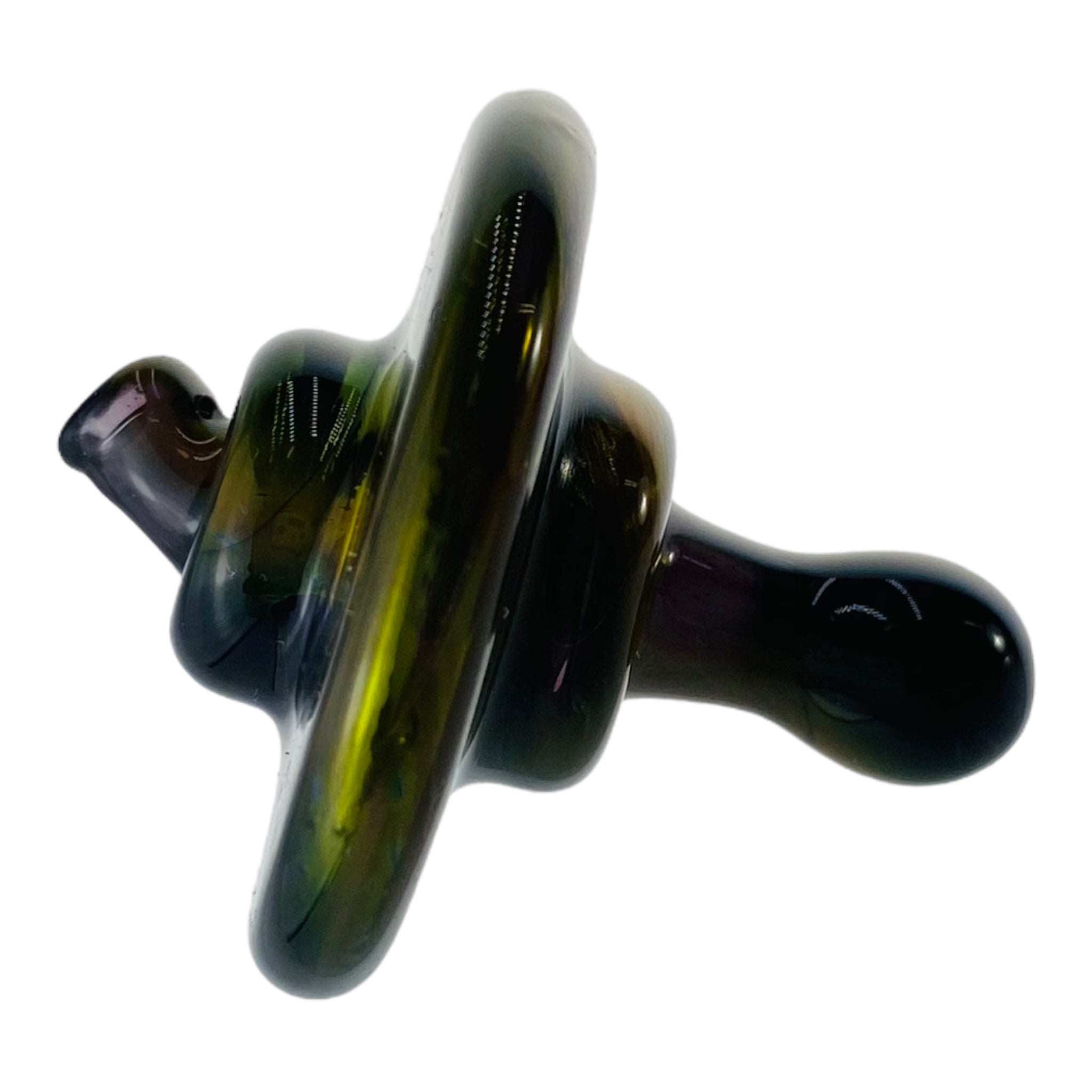 William B Glass - Space Fume Air Spinner Glass Carb Cab