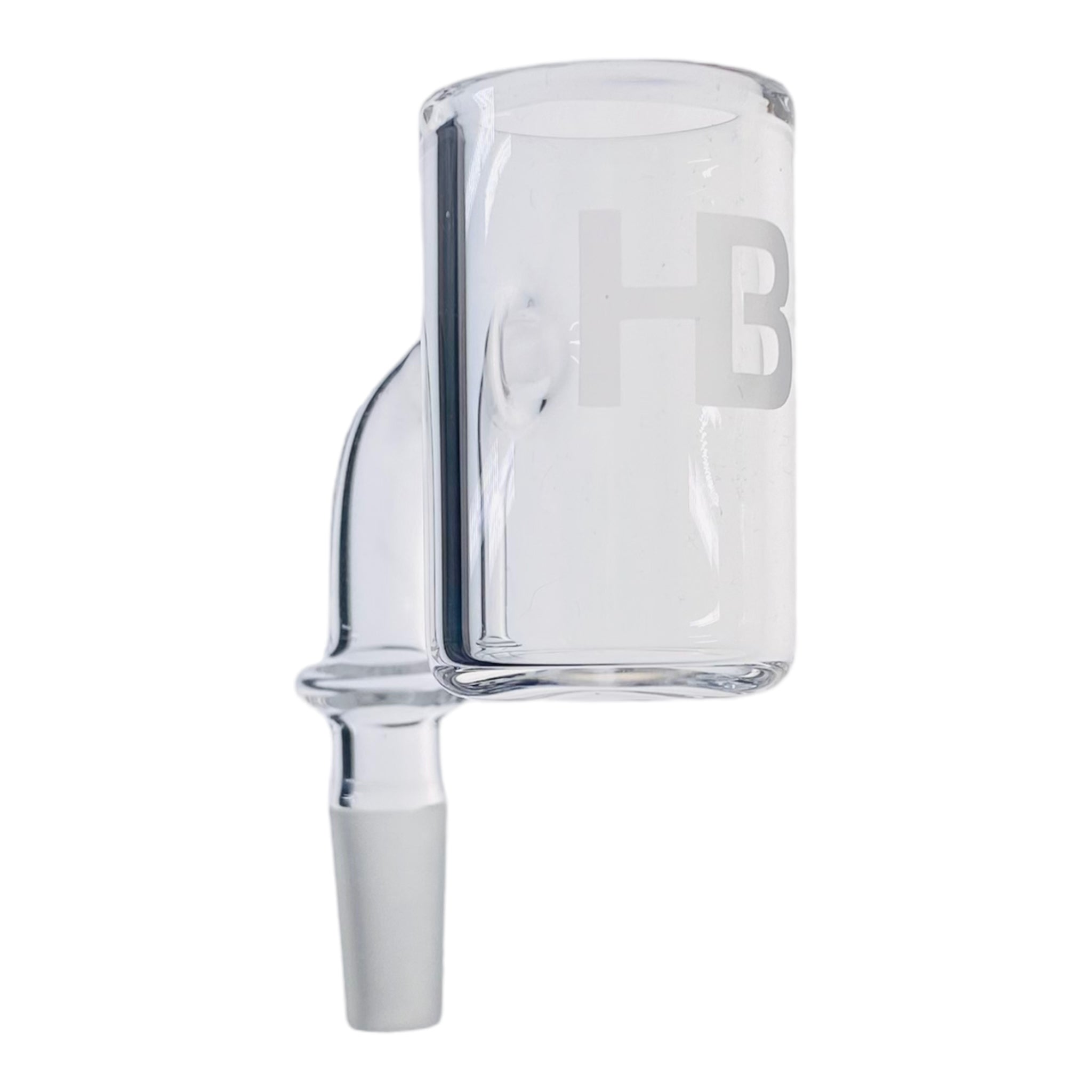 Joel Halen Glass - 10mm Male Flat Top 25mm Wide Honey Bucket Quartz Banger