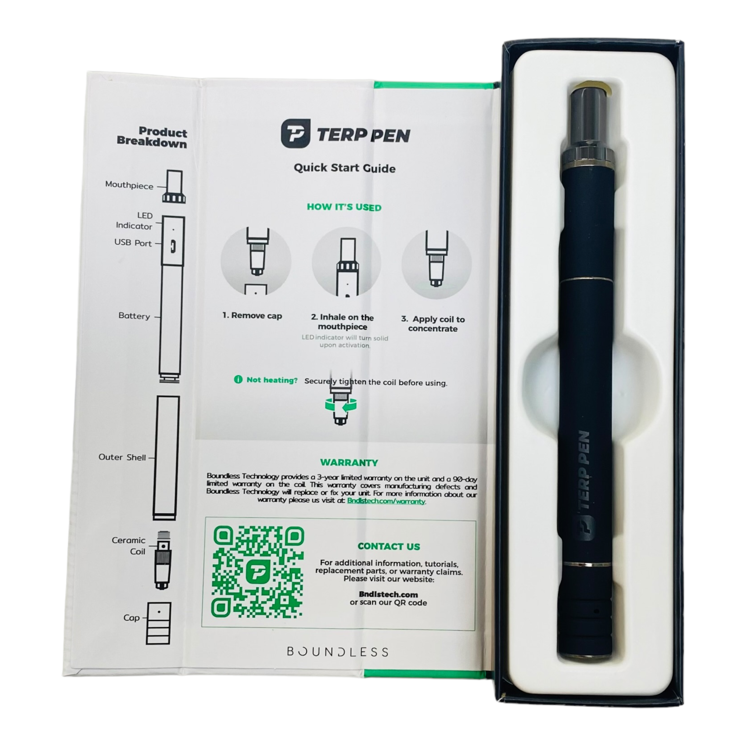 Boundless - Terp Pen - Black