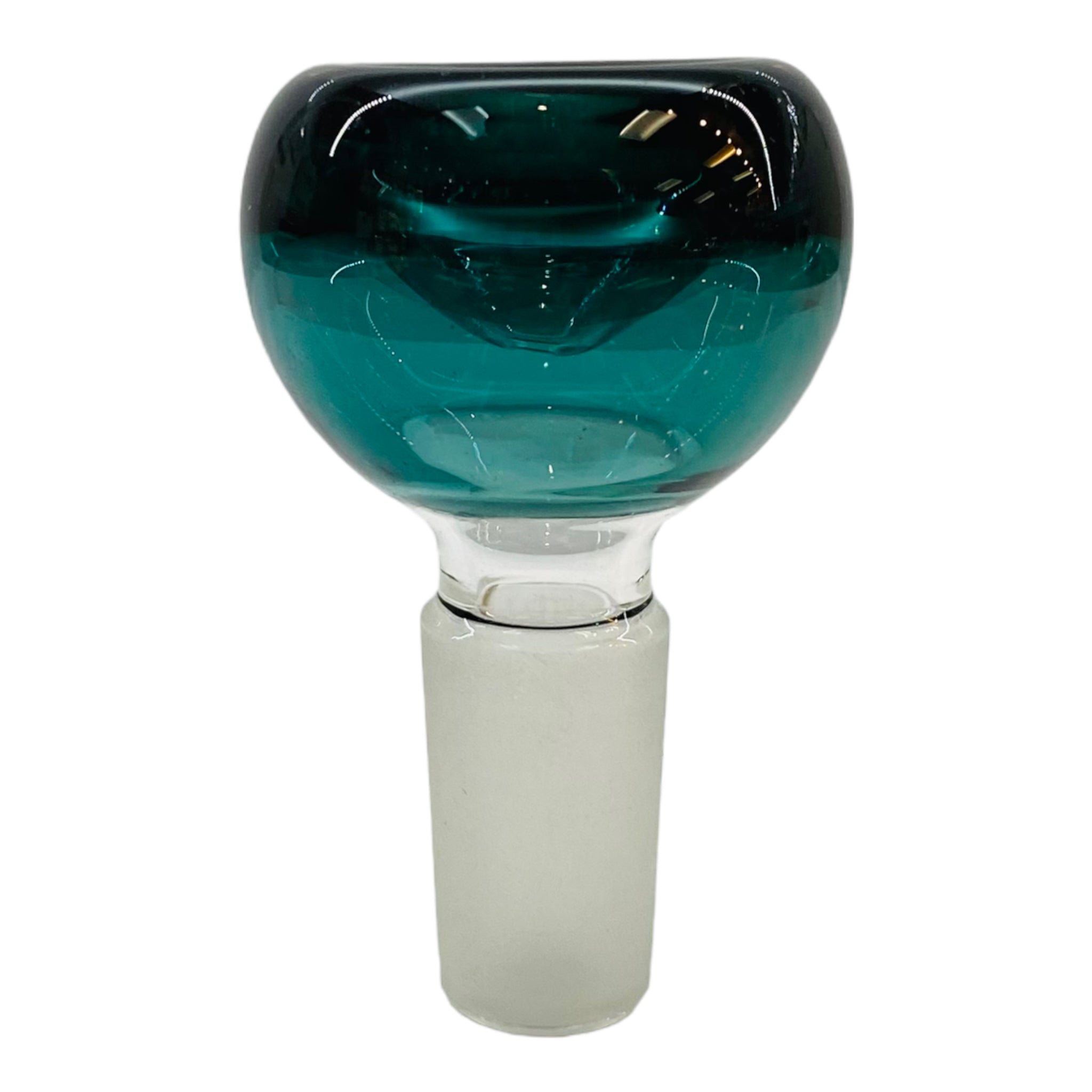 14MM Flower Bowl -Basic Color Bubble - Aqua Blue