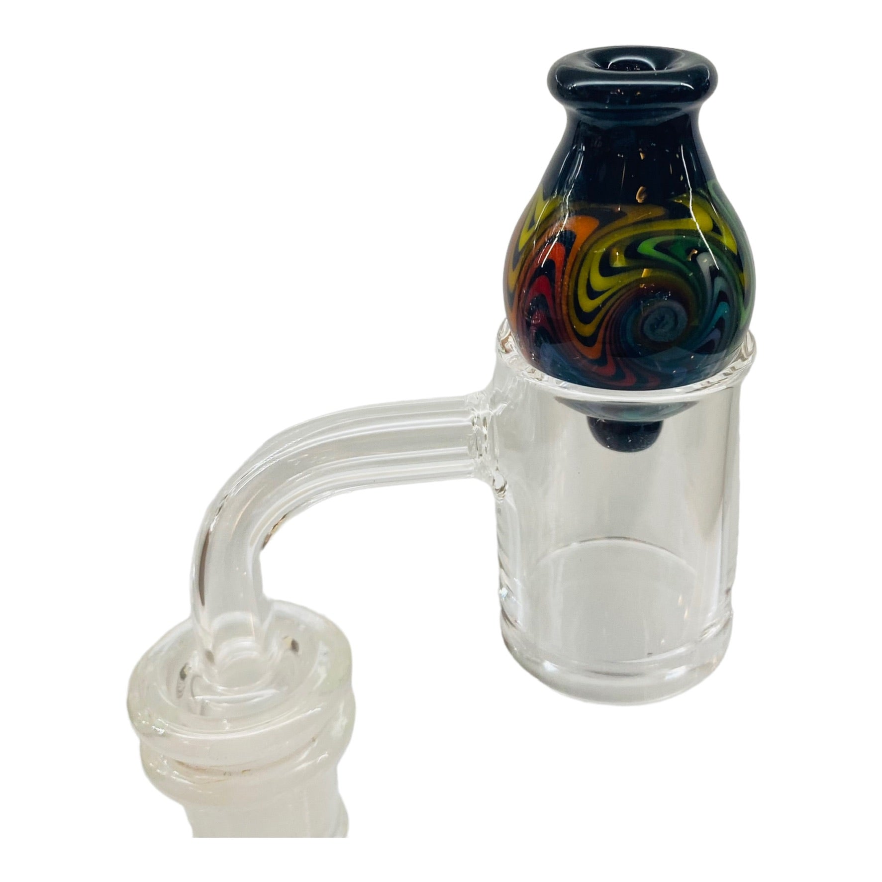 Daniels Glass Art - Rainbow Wig Wag Twirl Bubble Carb Cap