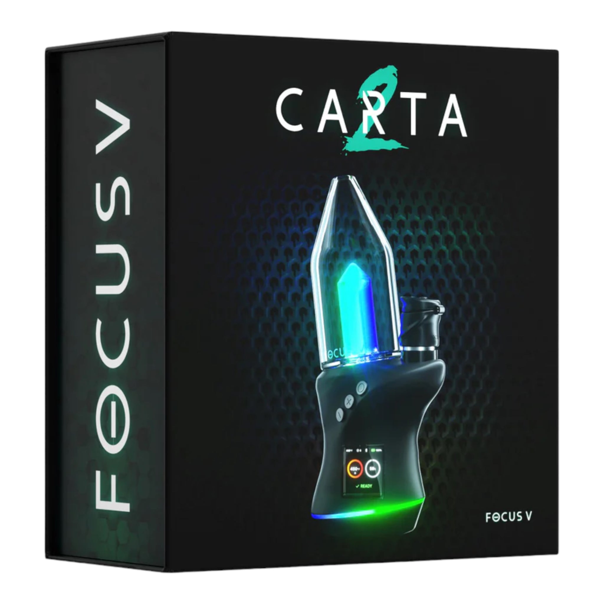 Focus V - CARTA 2 - Portable Wax Oil Vaporizer box