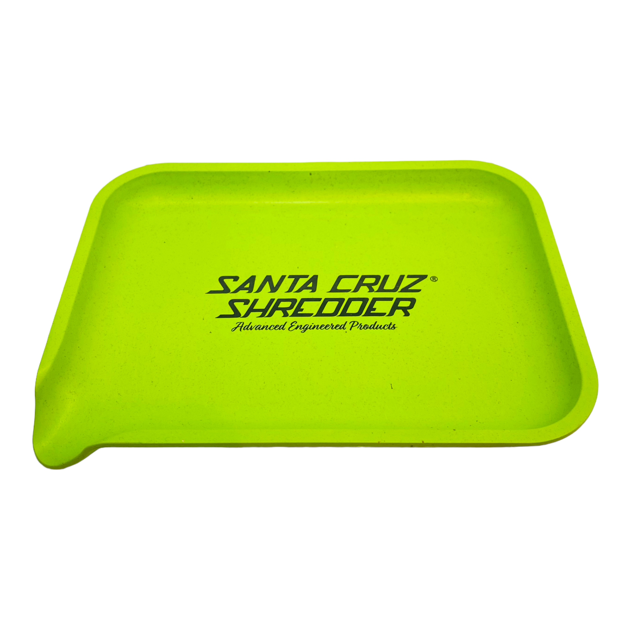 green Santa Cruz Shredder Biodegradable Hemp Rolling Tray