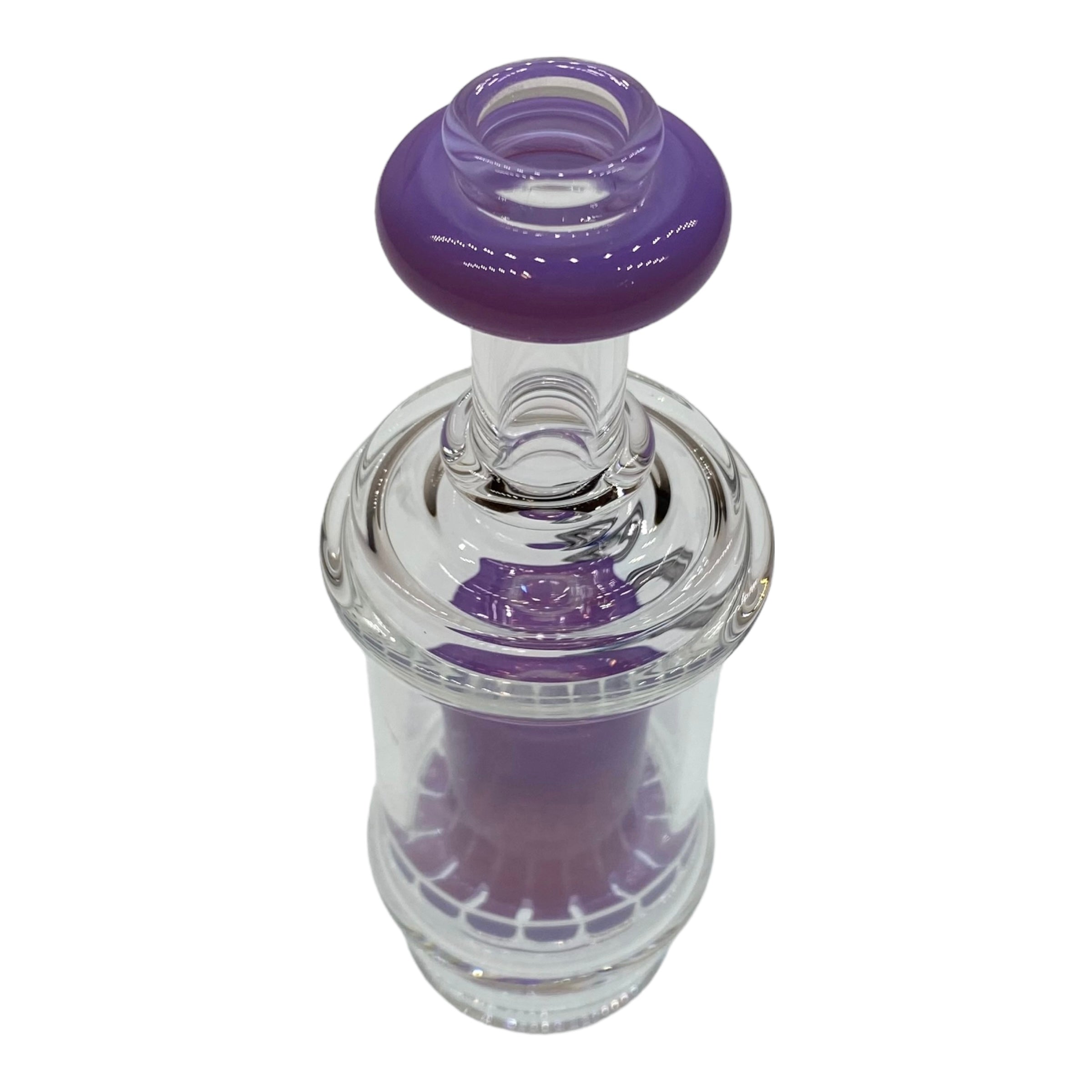 Custom Creations - Puffco Peak Glass Attachment - Pastel Purple
