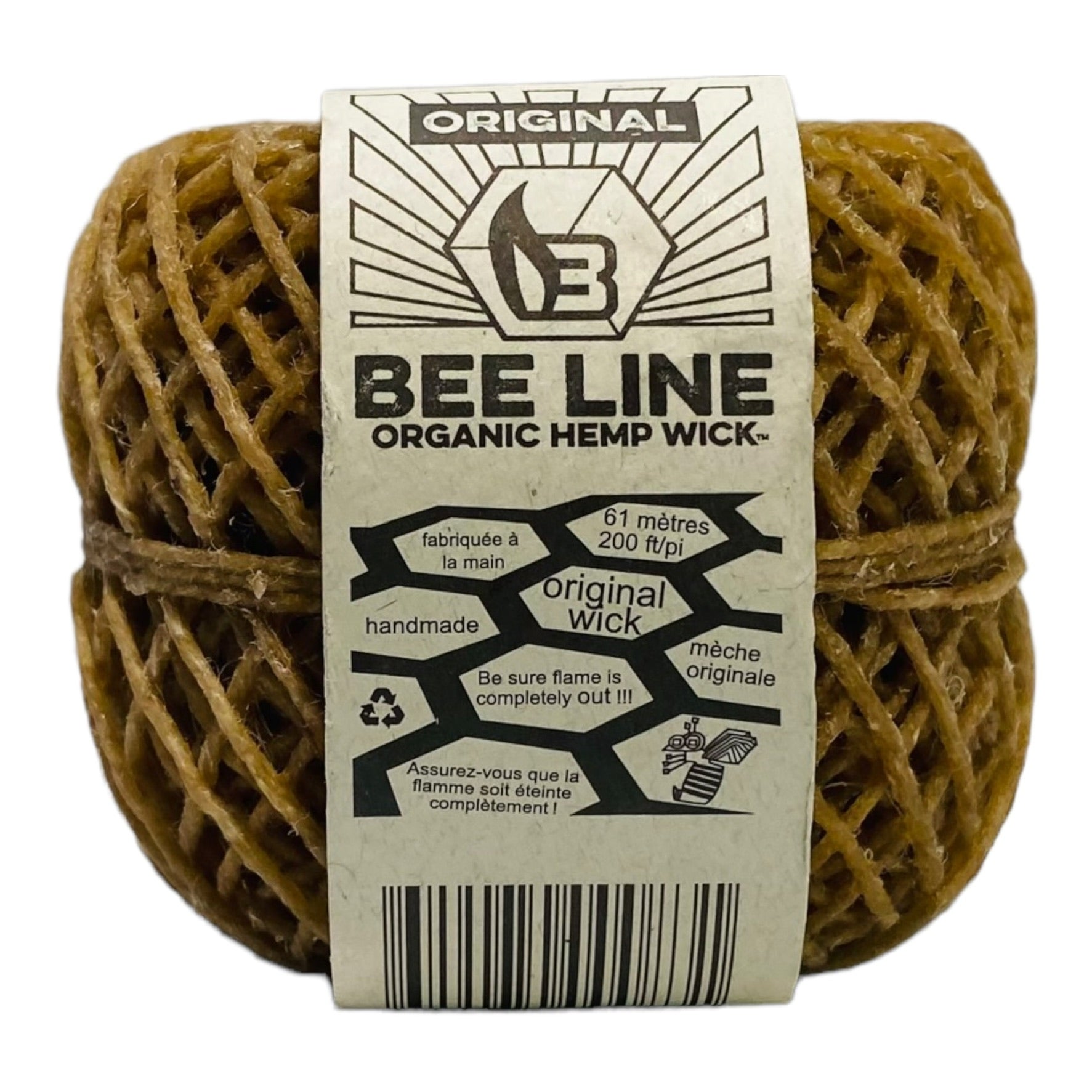 Beeline Hemp Wick - Original Wick Spool