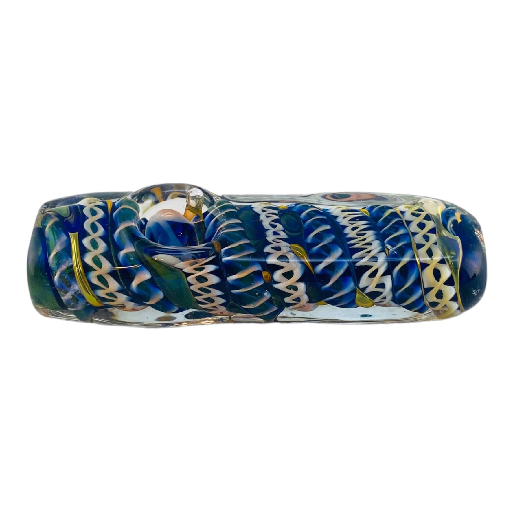 Glass Hand Pipes - Inside Out Rectangle Glass Hand Pipe