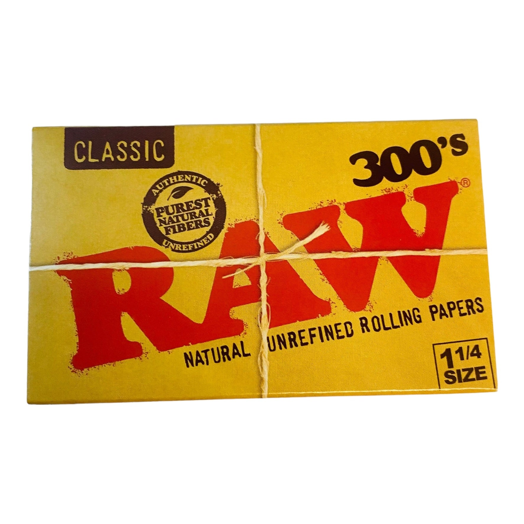 RAW - Classic Hemp "300's" 1.25 Papers - 3 Packs