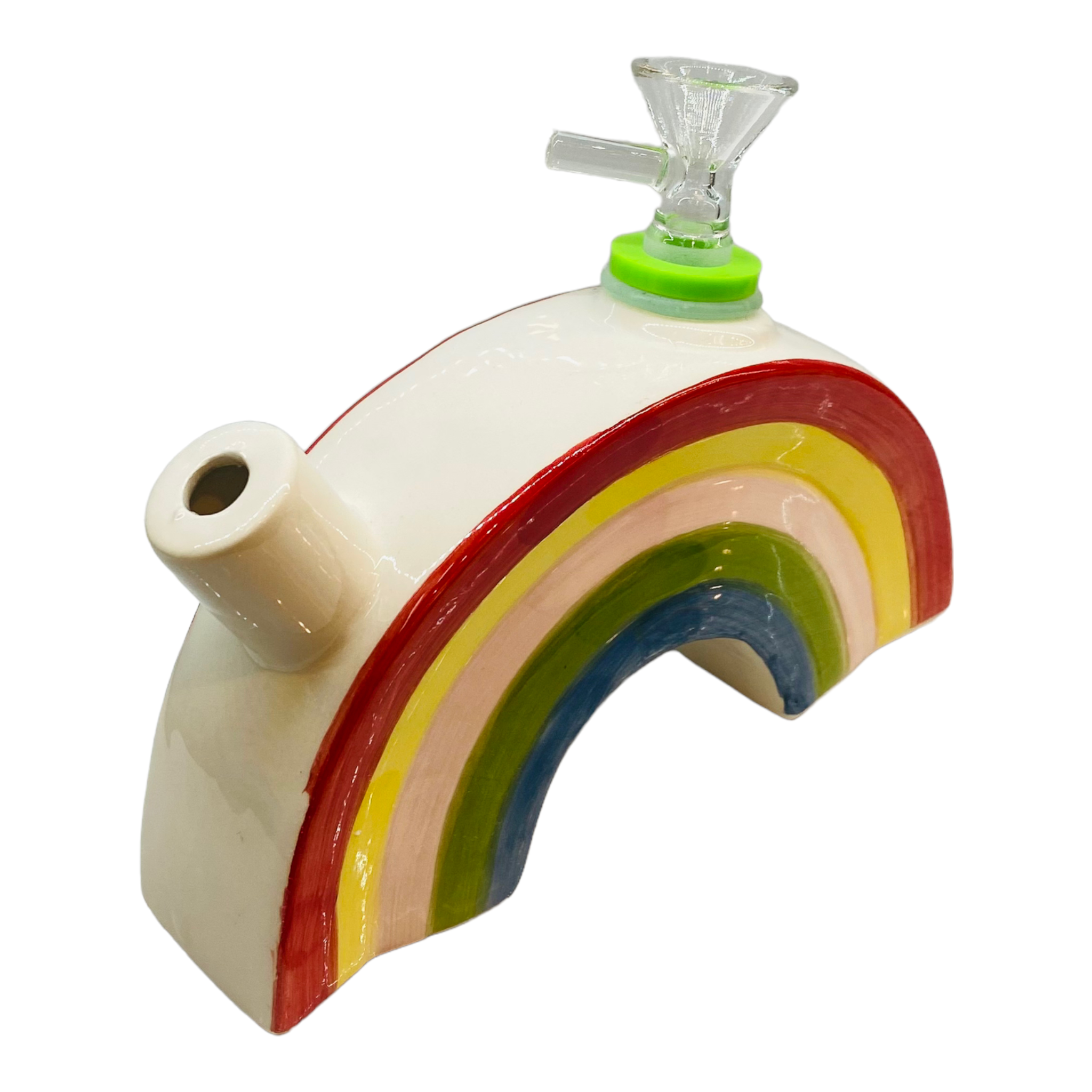 Ceramic Rainbow Bong