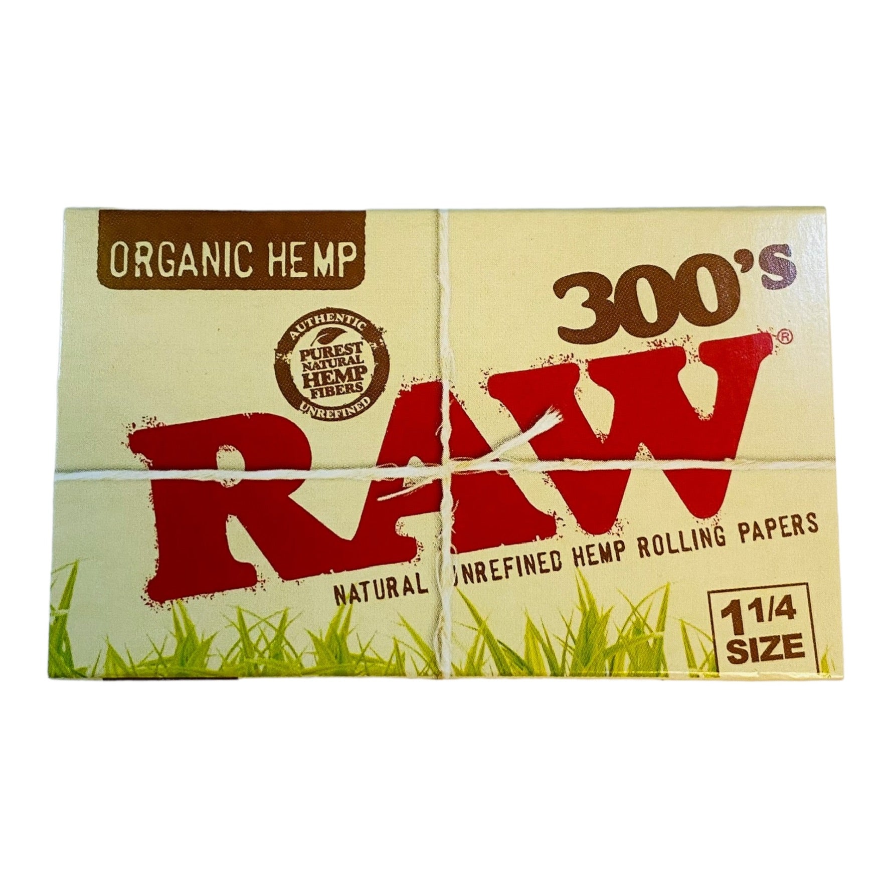 RAW - Organic Hemp "300's" 1.25 Papers - 3 Packs