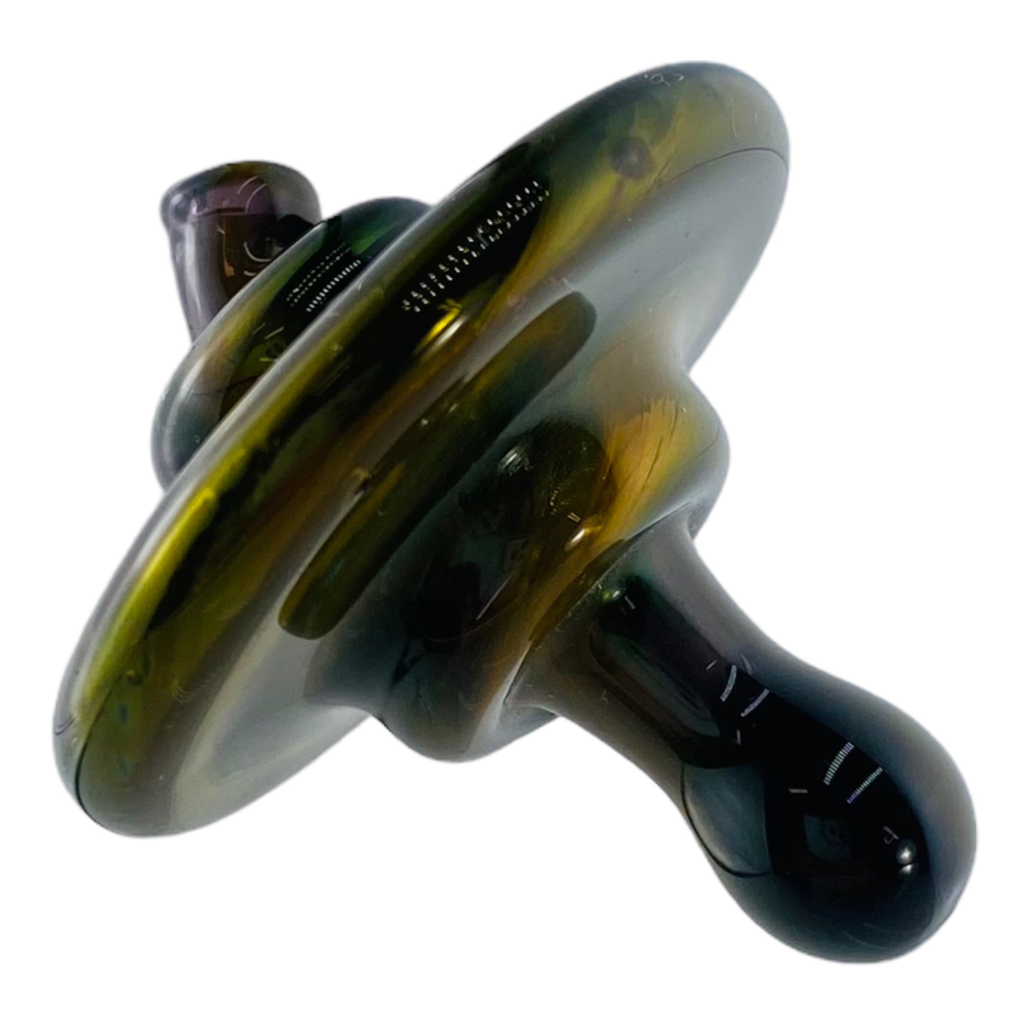 William B Glass - Space Fume Air Spinner Glass Carb Cab