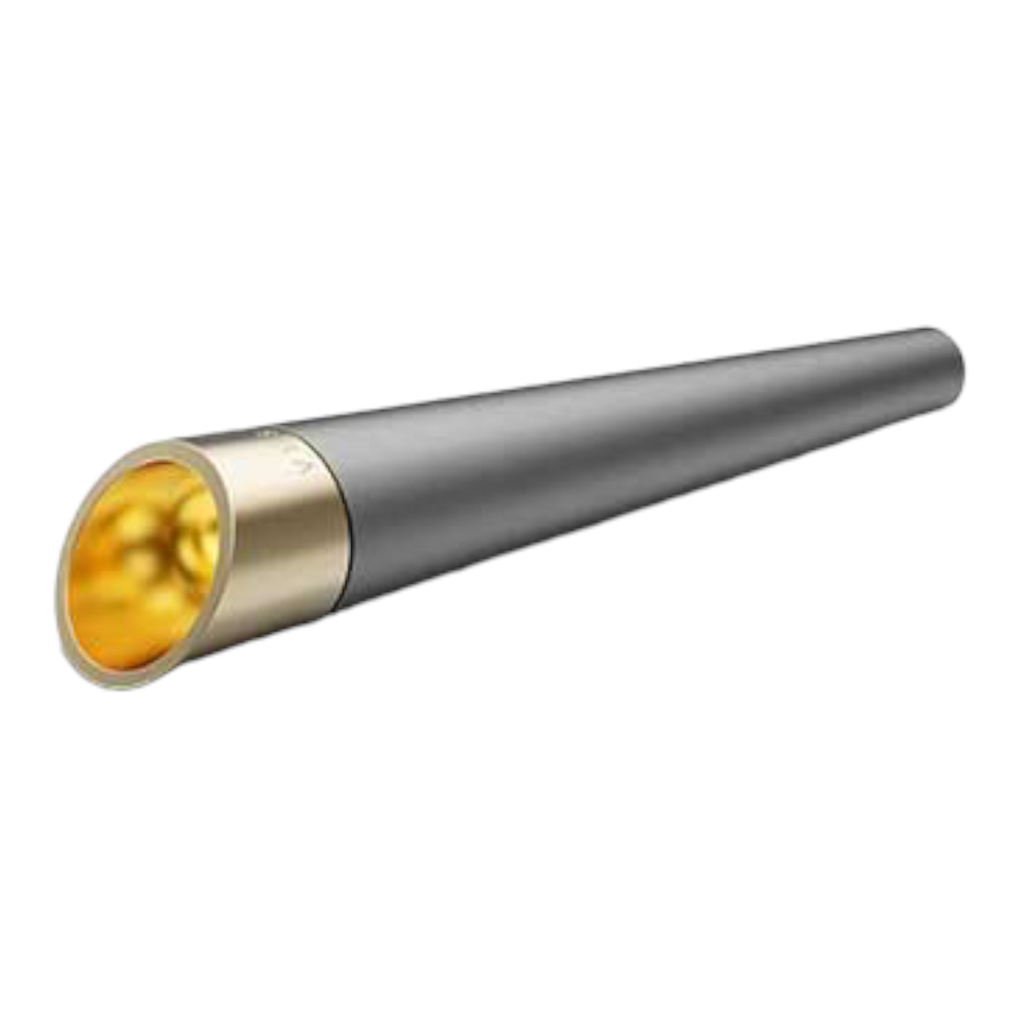 Vessel - Cone. Helix Series Metal Hand Pipe Gunmetal