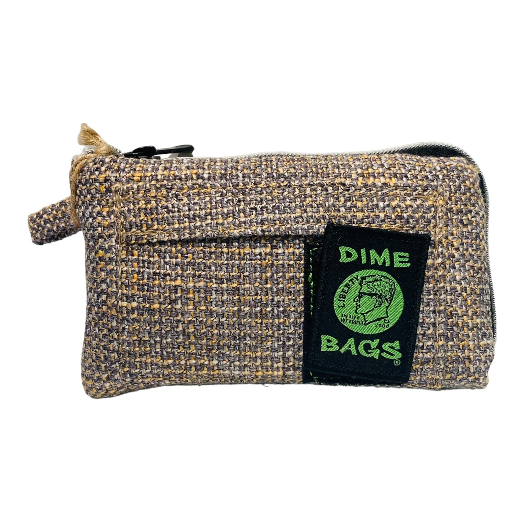 tan Dimebag - 7" Padded Zip Pouch