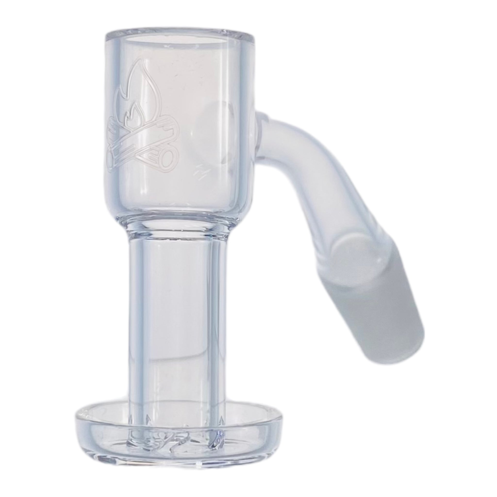 Campfire Quartz - 14mm Male 45 Degree Neck Terp Slurper Quartz Banger