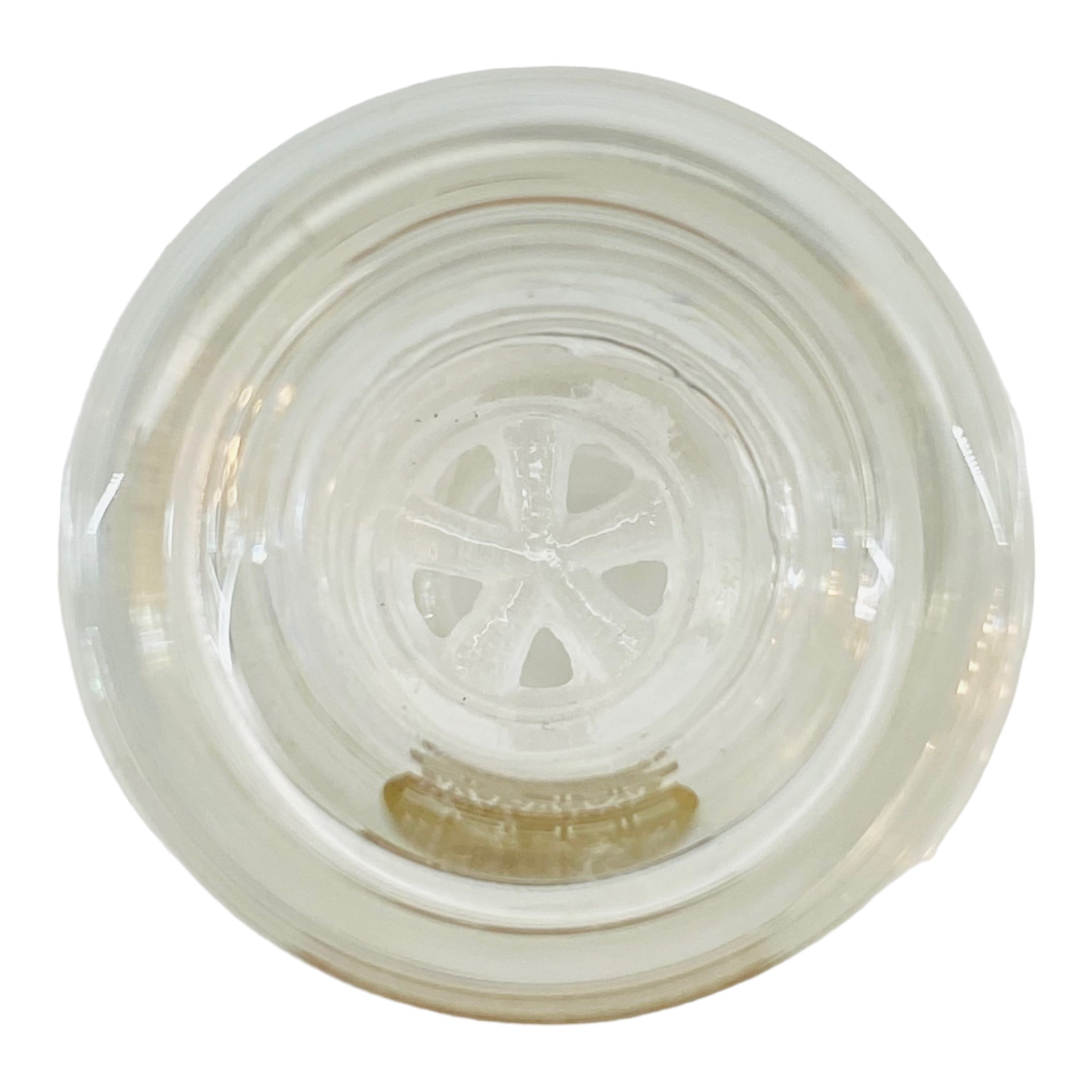 Bougie Glass - 14mm Flower Bowl With Built In Multi Hole Screen
