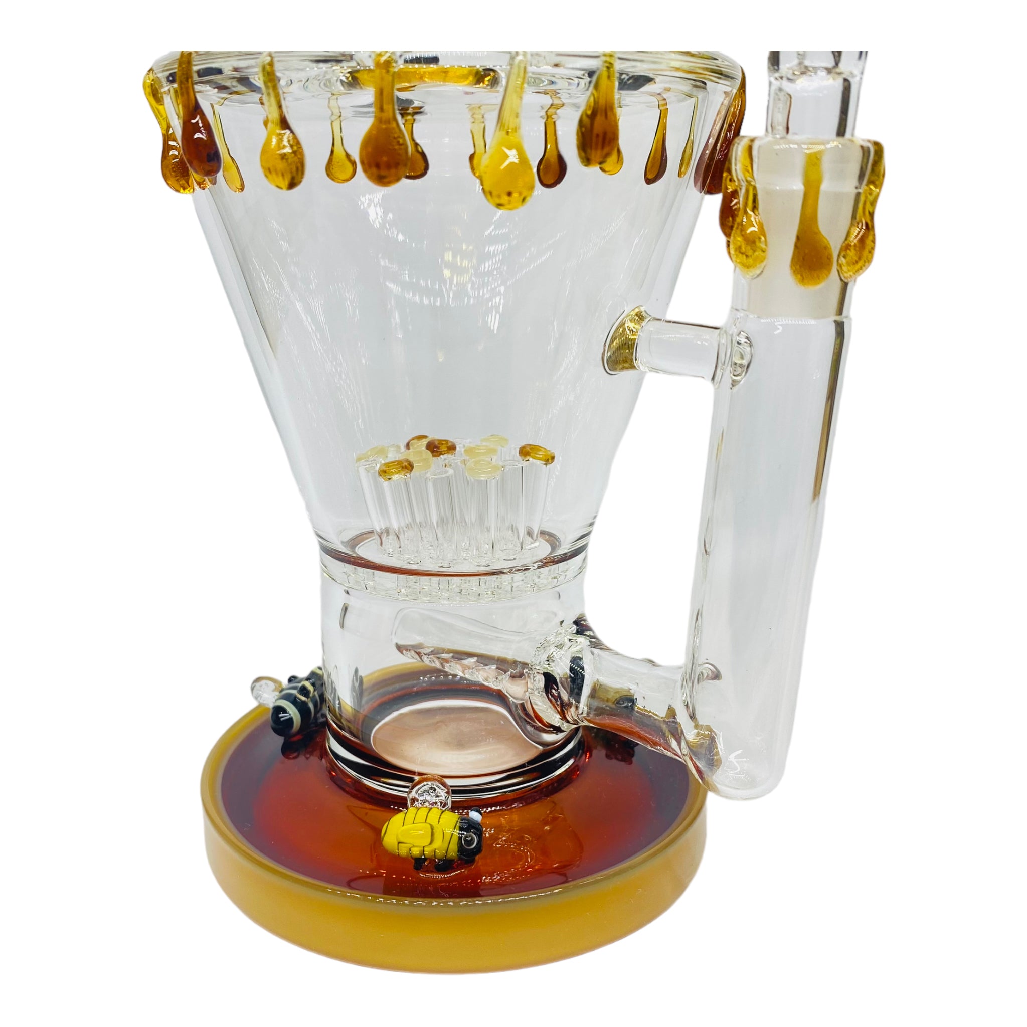 Cute and Girly bong mini Beehive Bong With Glycerin Freeze Coil Top for sale