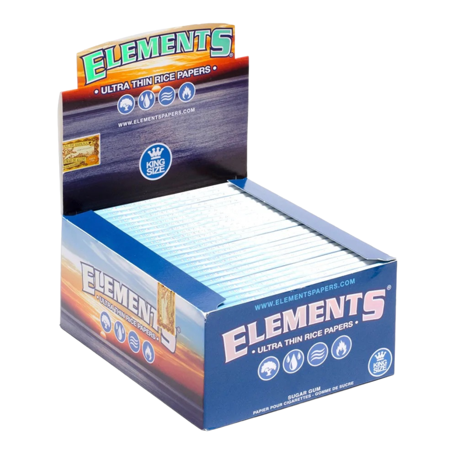 Elements - BOX Of King Size Papers