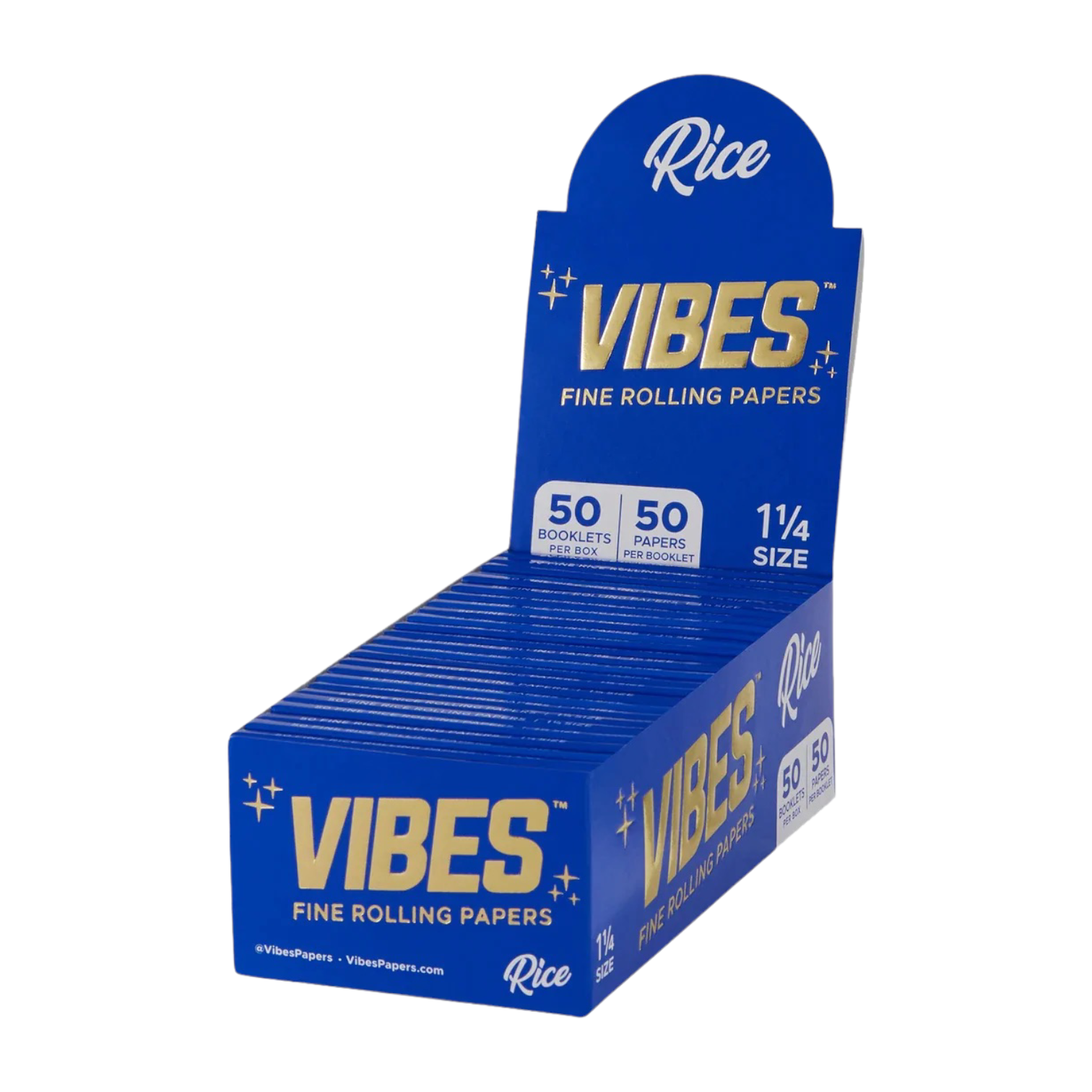VIBES - BOX Of Rice 1.25 Papers - 50 Pack Box