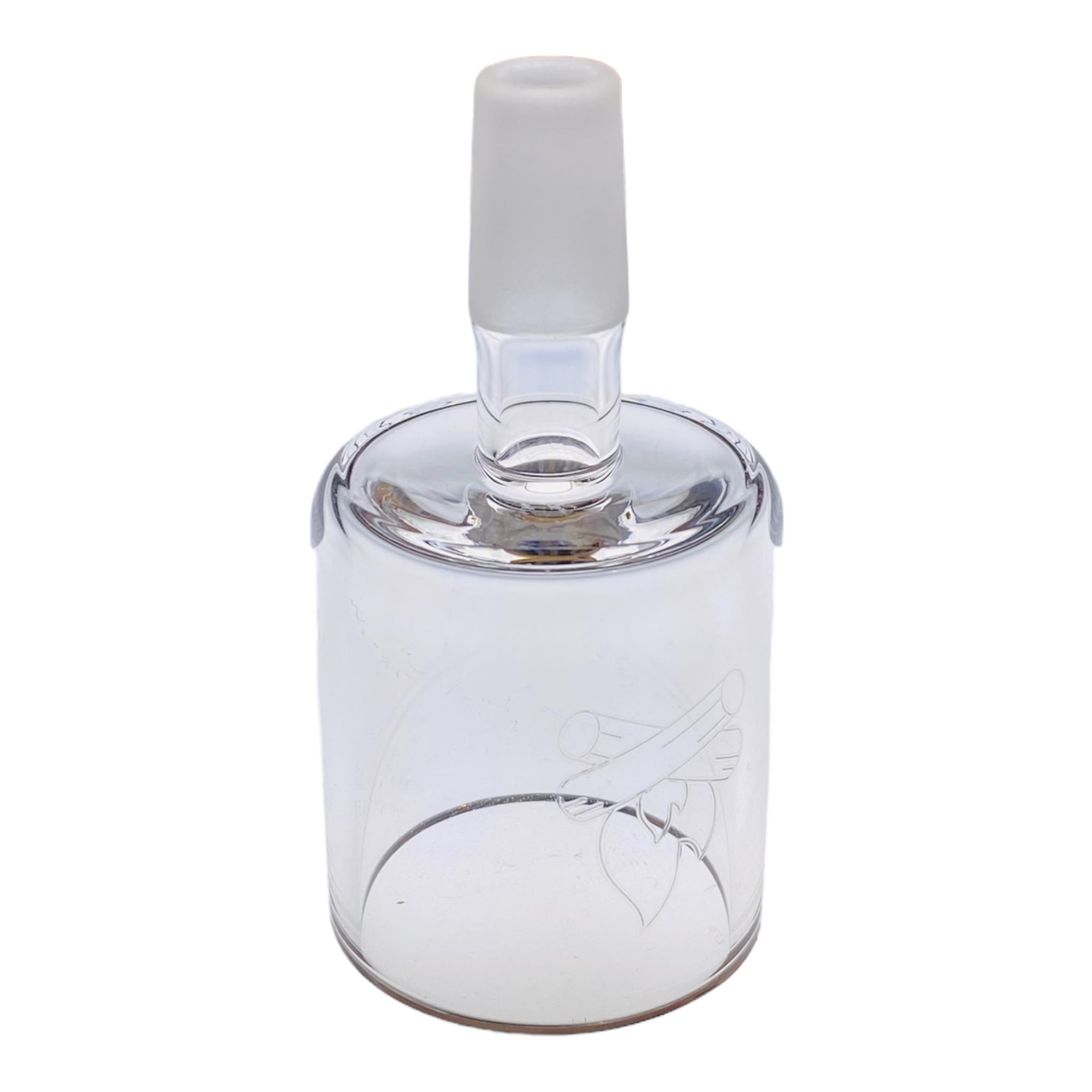 Campfire Quartz - Full Quartz Puffco Proxy To 14mm Male Fitting Adapter