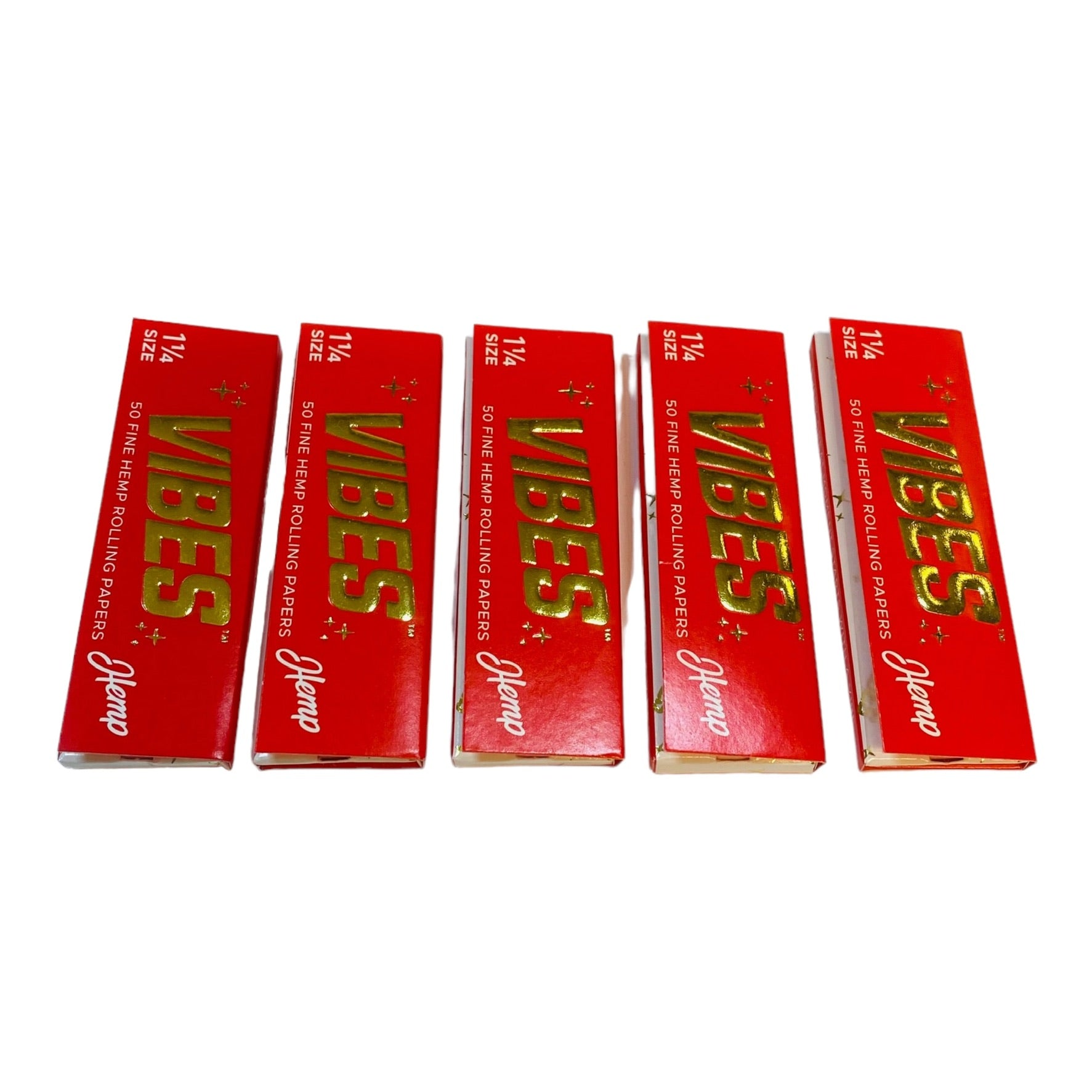 VIBES - Hemp 1.25 Papers - 5 Packs