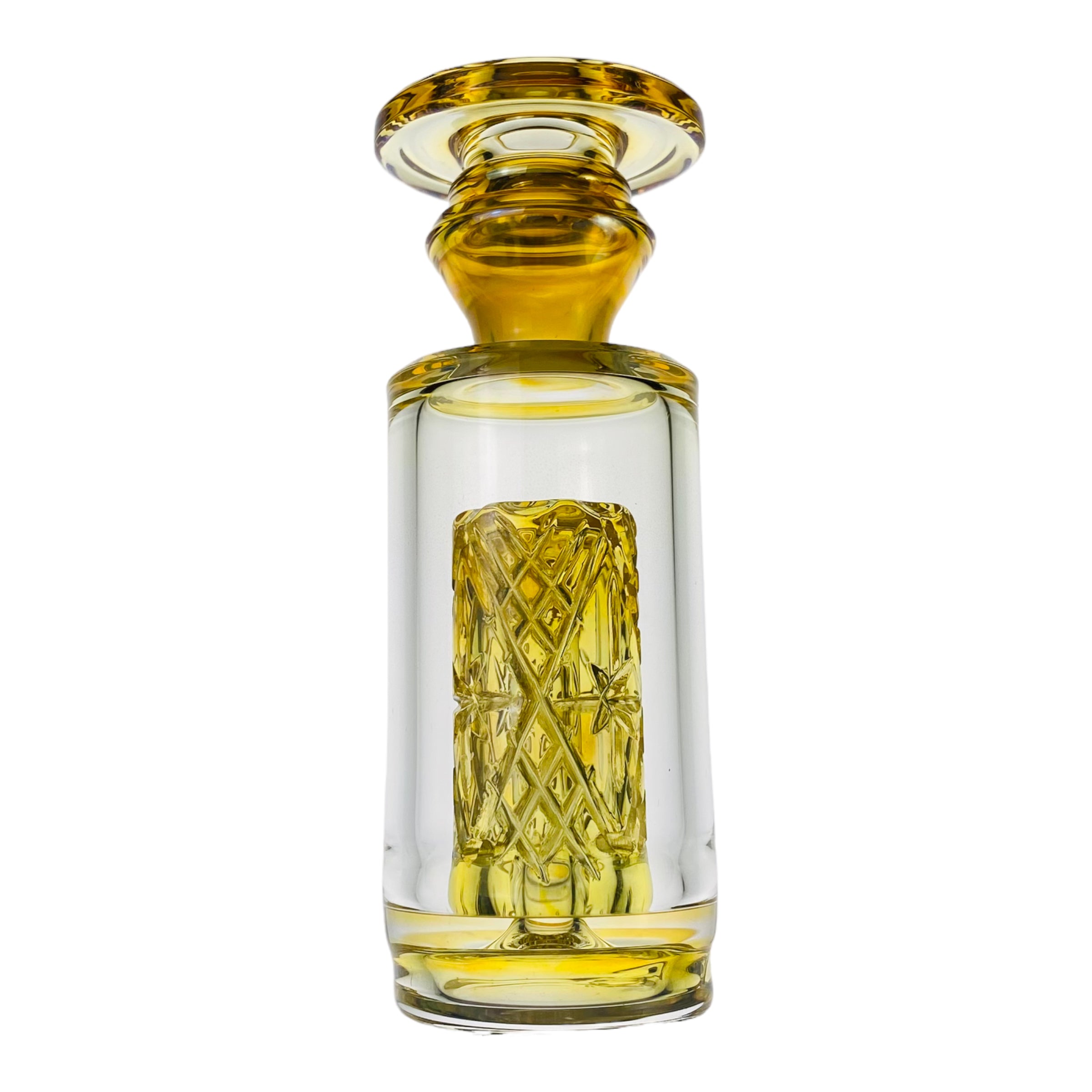 Enjoy And Prosper Glass - Custom Puffco Peak Attachment - Large Fumed Cross Cut Peak Top for sale mighty quinn santa rosa ca near you