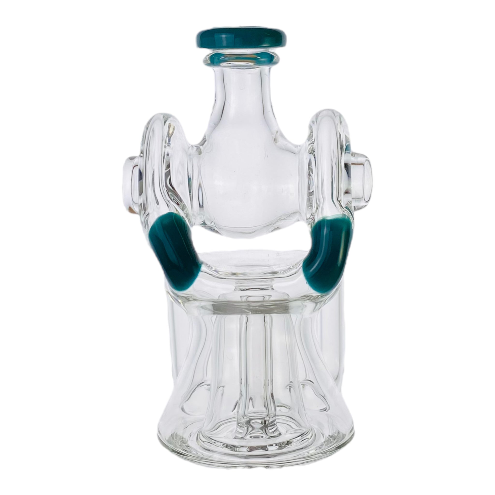 Ery Glass - Puffco Peak Glass Attachment - Double Uptake Recycler for sale mighty quinn santa rosa best peak top