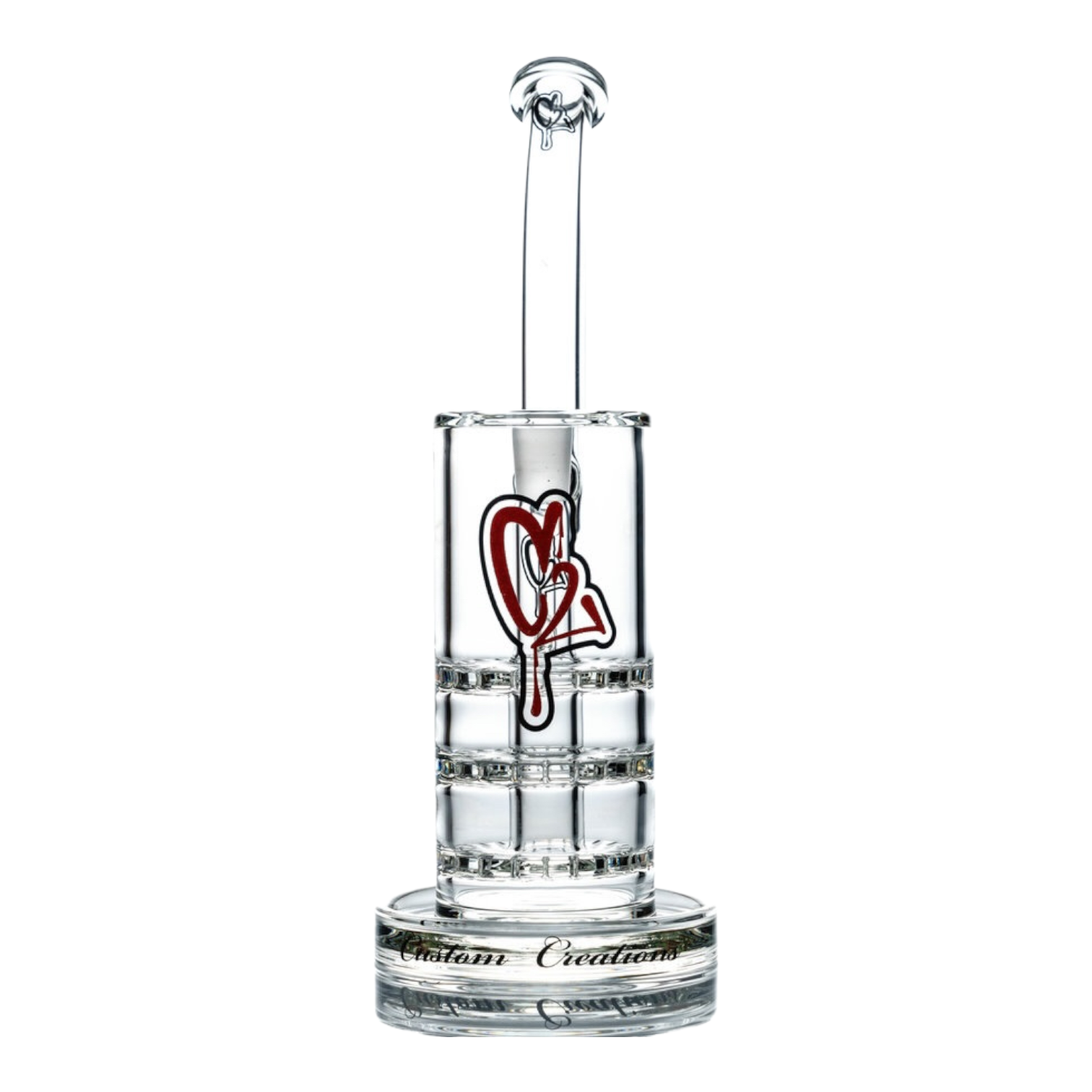 C2 Custom Creations Bubbler Water Pipe - BRB 65 Triple Ratchet Perc