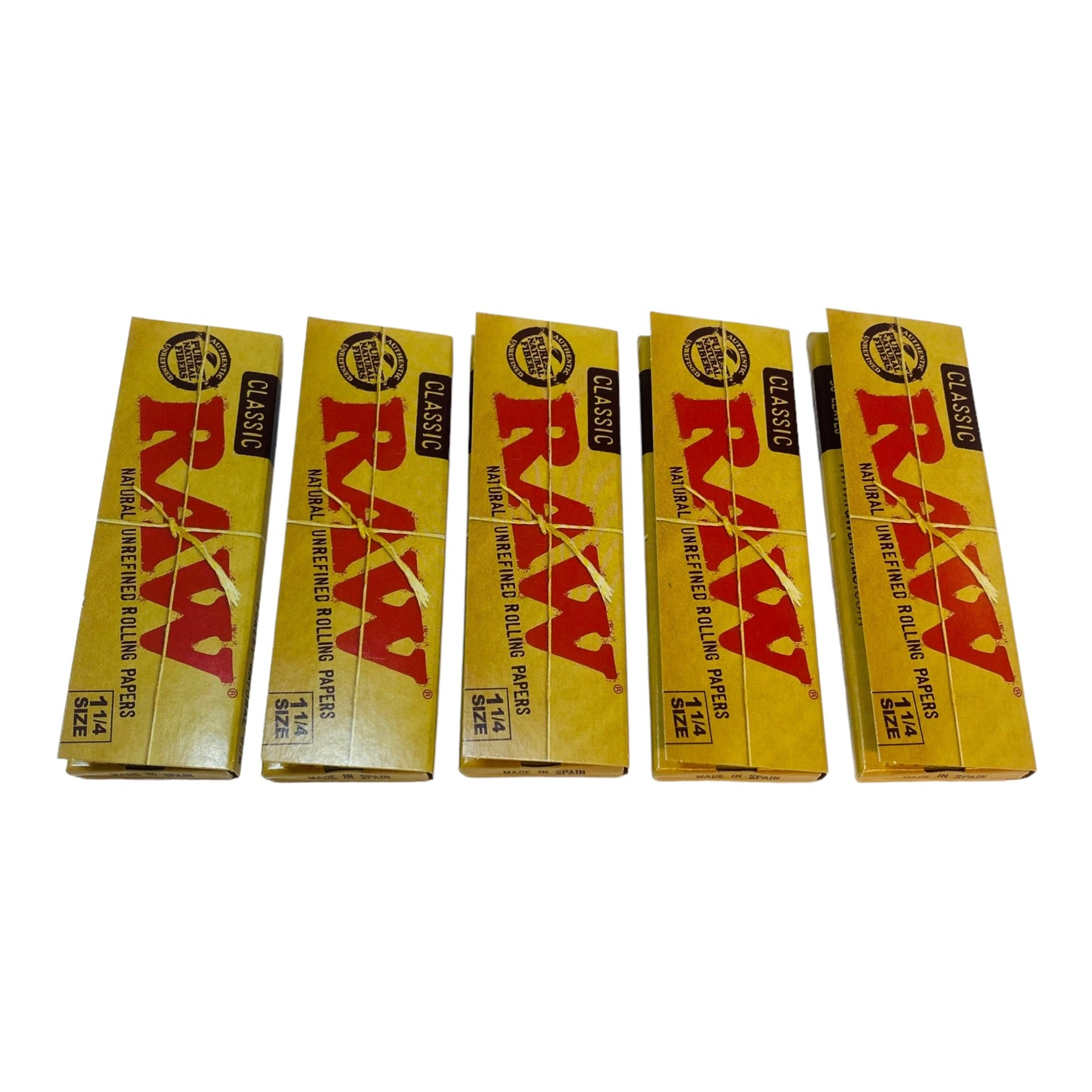 RAW - Classic Hemp 1.25 Papers - 5 Packs