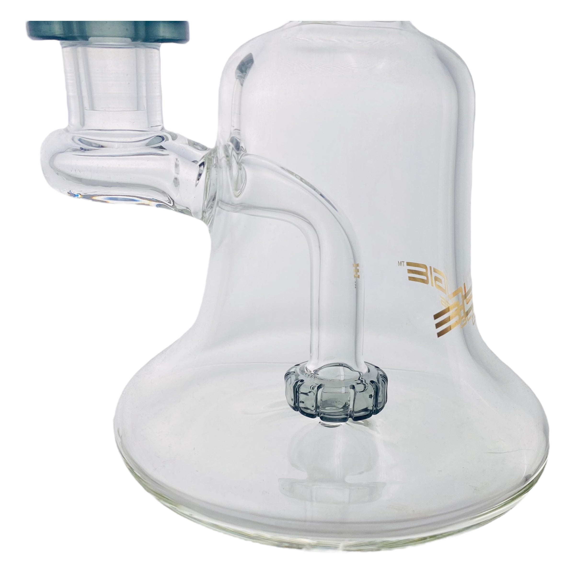 Bougie Glass - Small Dab Rig Banger Hanger 14mm Fitting - Shadow Black