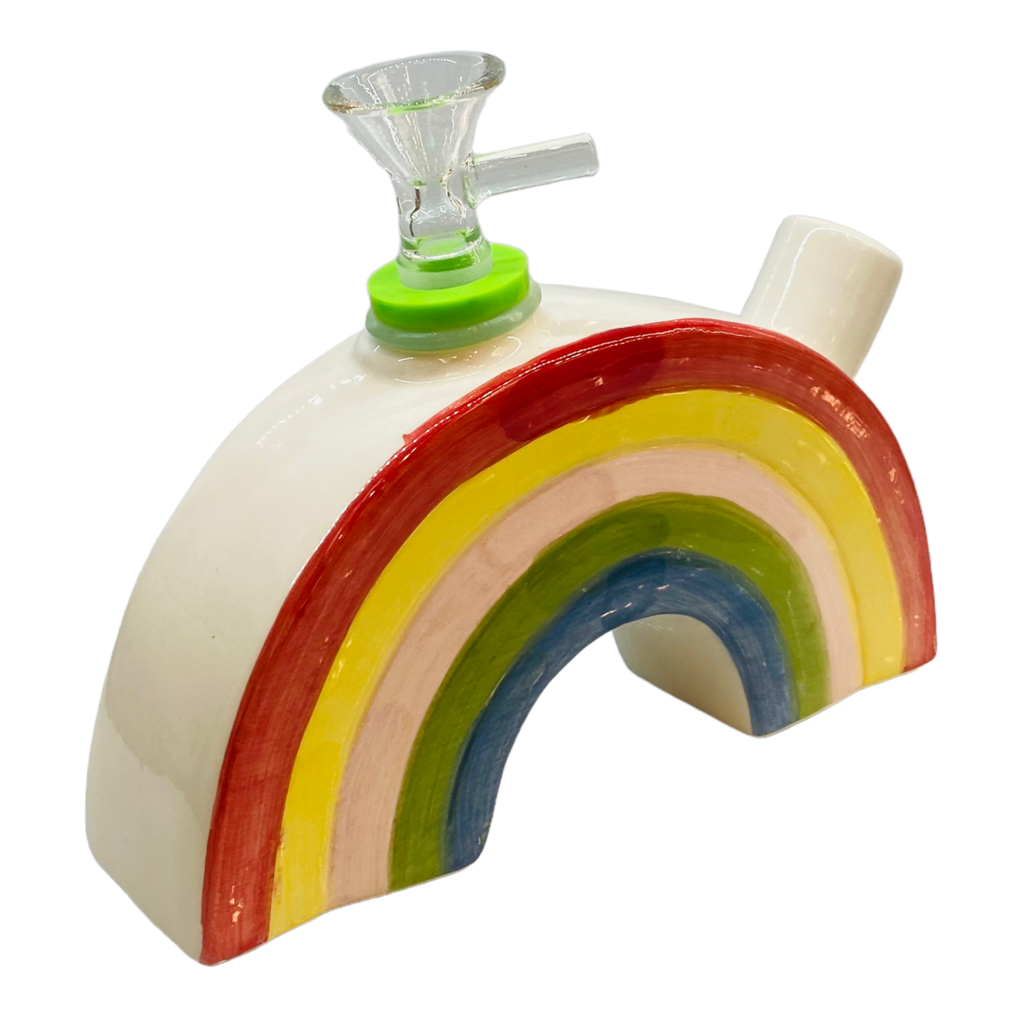 Ceramic Rainbow Bong