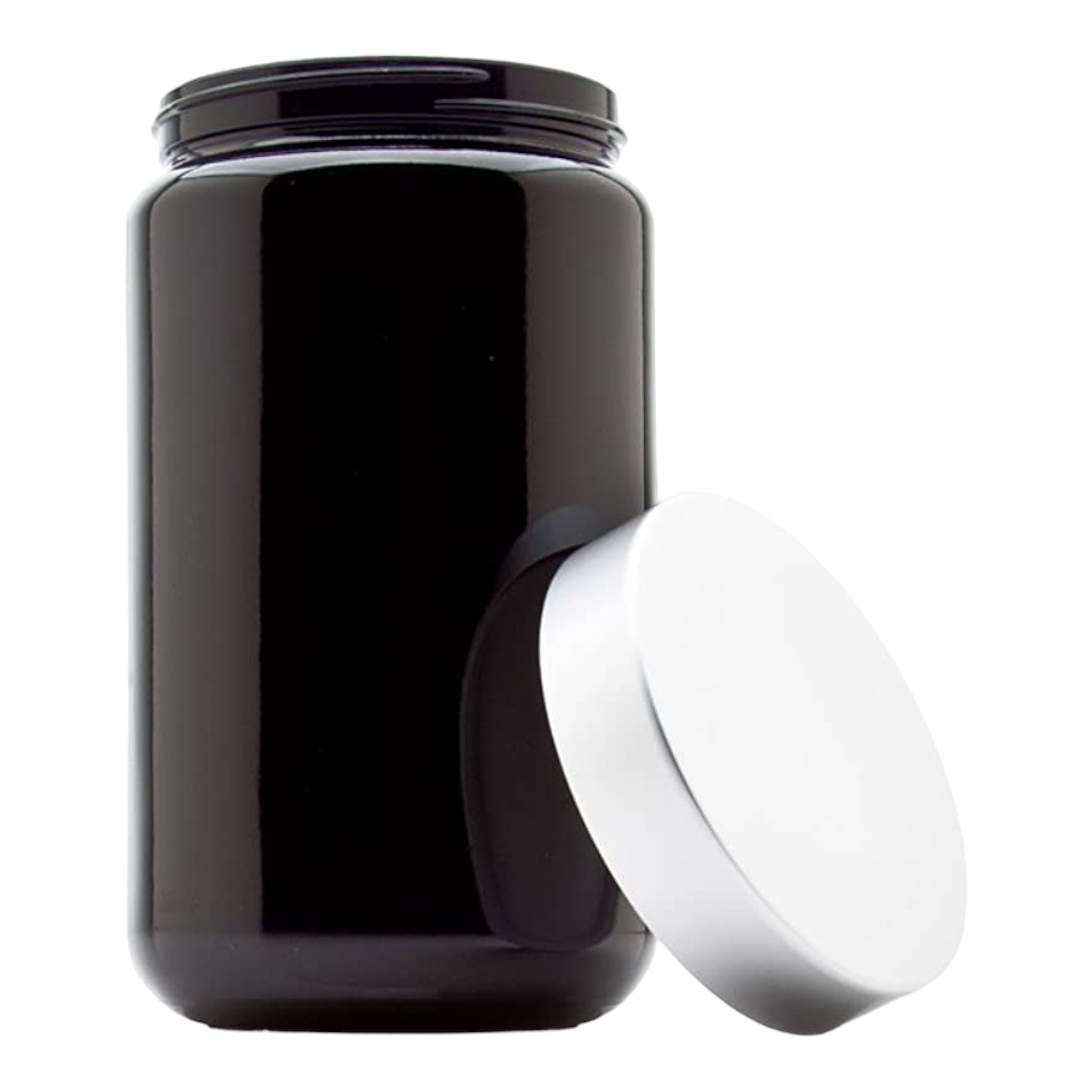 400ML Miron Glass Jar With Aluminum Screw Top Lid