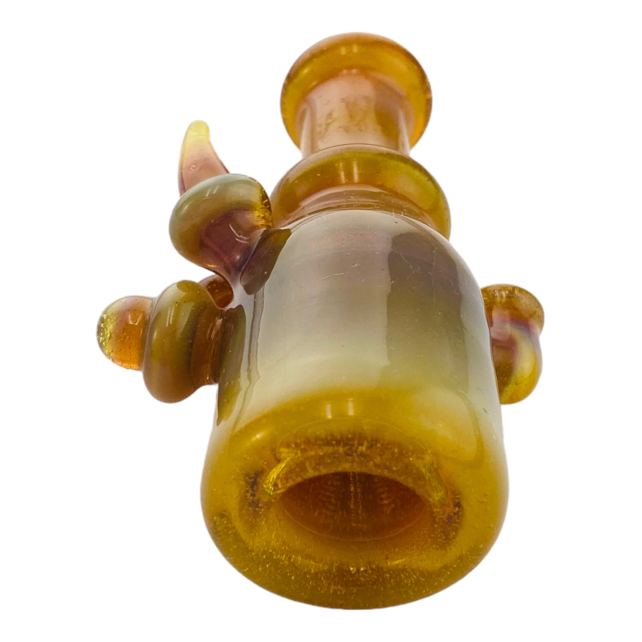 Glass Chillum Pipe - Banger Hanger Dab Rig Shaped Hand Pipe