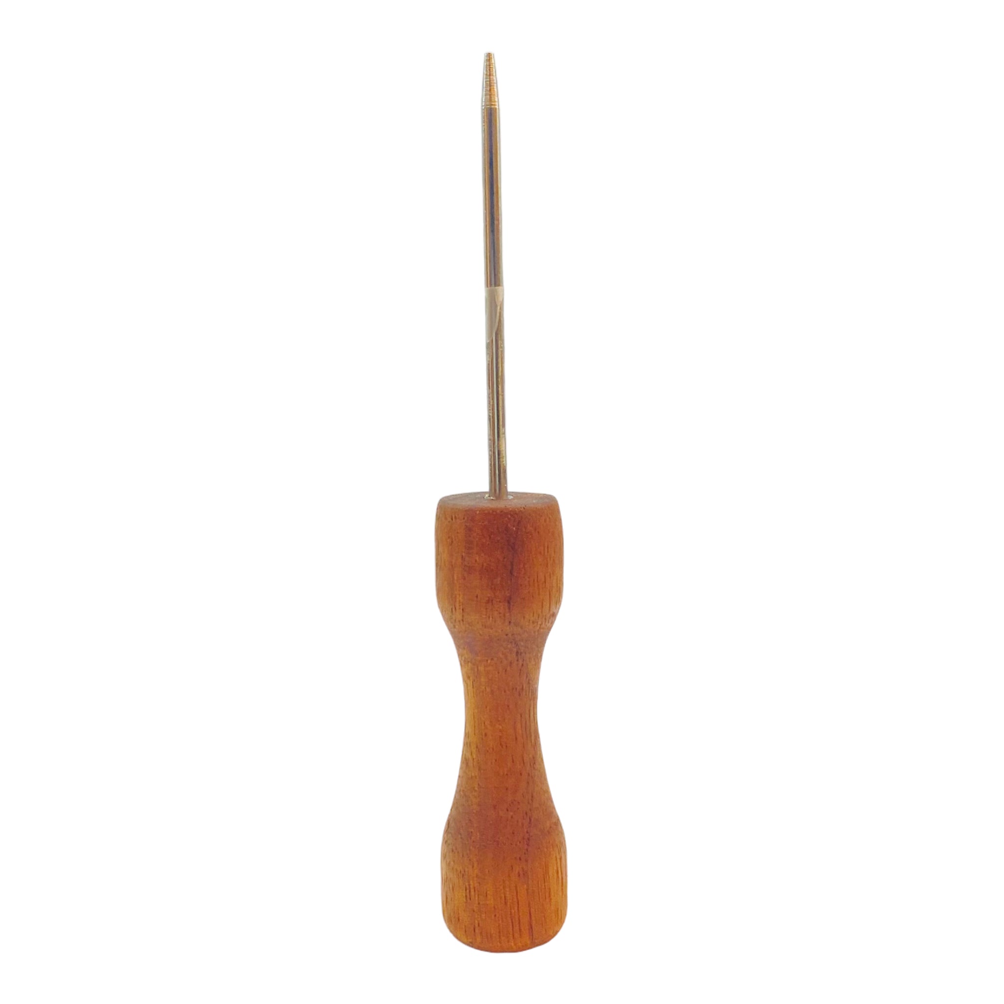 Mahogany Woodturned Dab Tool Or Pipe Poker