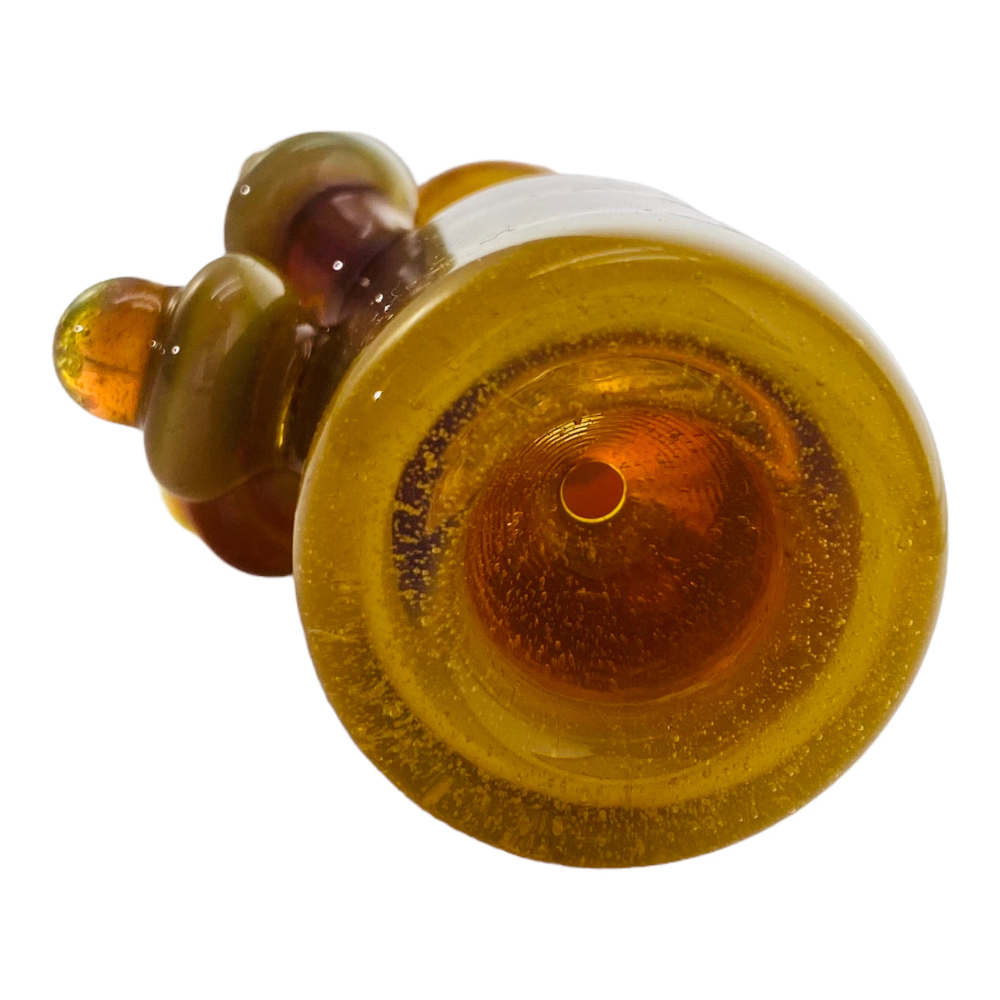 Glass Chillum Pipe - Banger Hanger Dab Rig Shaped Hand Pipe