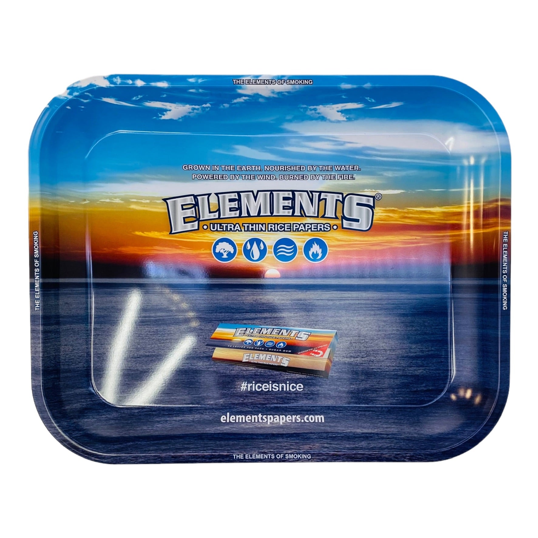 Elements Metal Rolling Tray Large