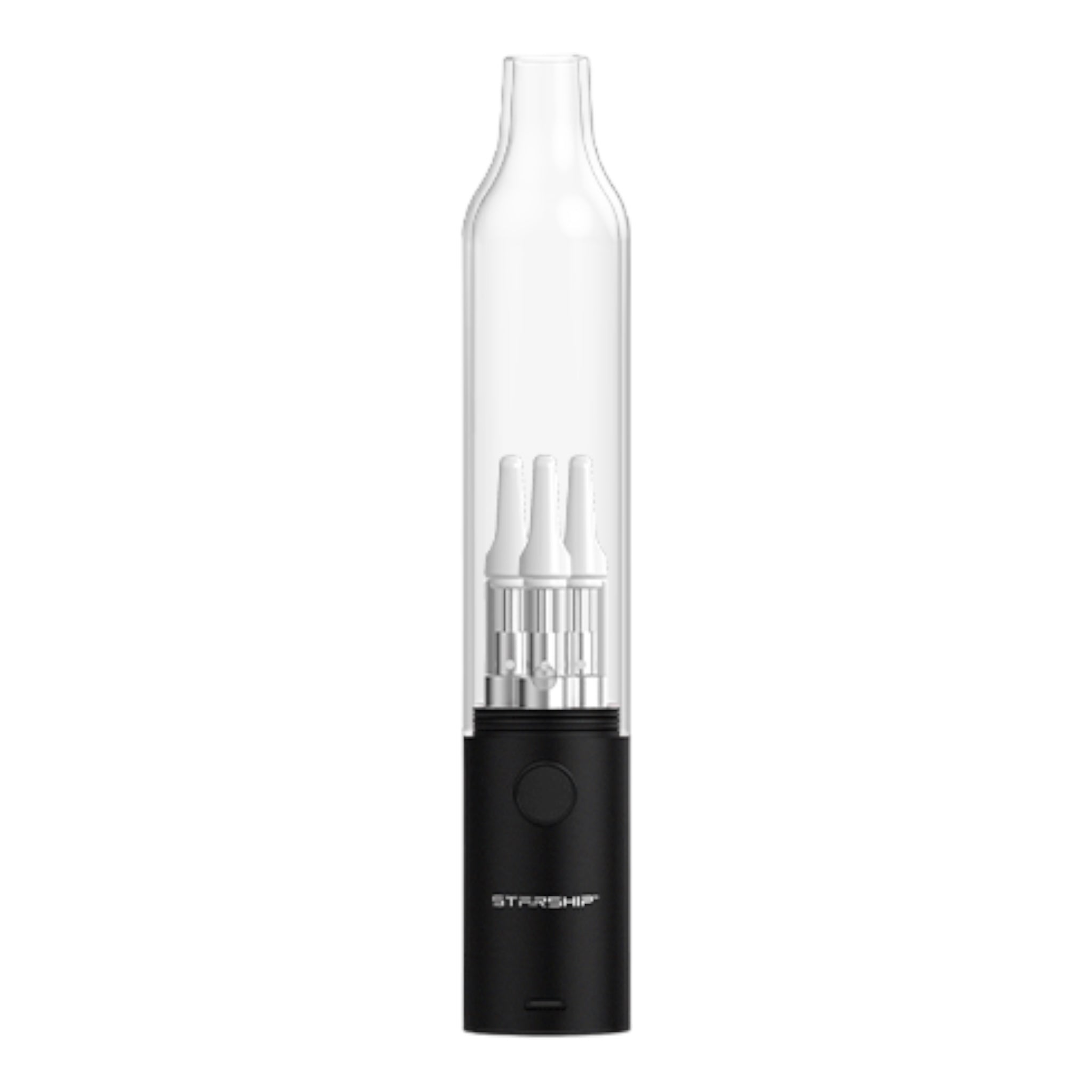 Hamilton Devices - Starship Triple Vape Cart And Wax Coil Battery - Bl Hamilton Devices - Starship Triple Vape Cart And Wax Coil Battery - Bl