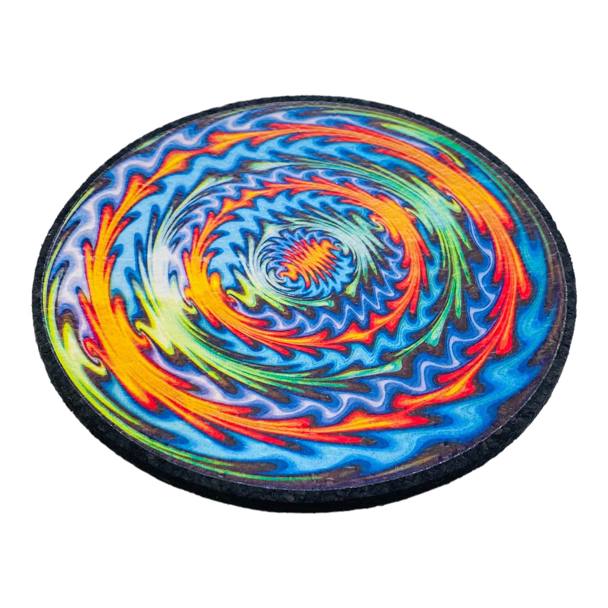 Mood Mats x Jake C Glass - 8 Inch Diameter Recycled Neoprene Dab Mat