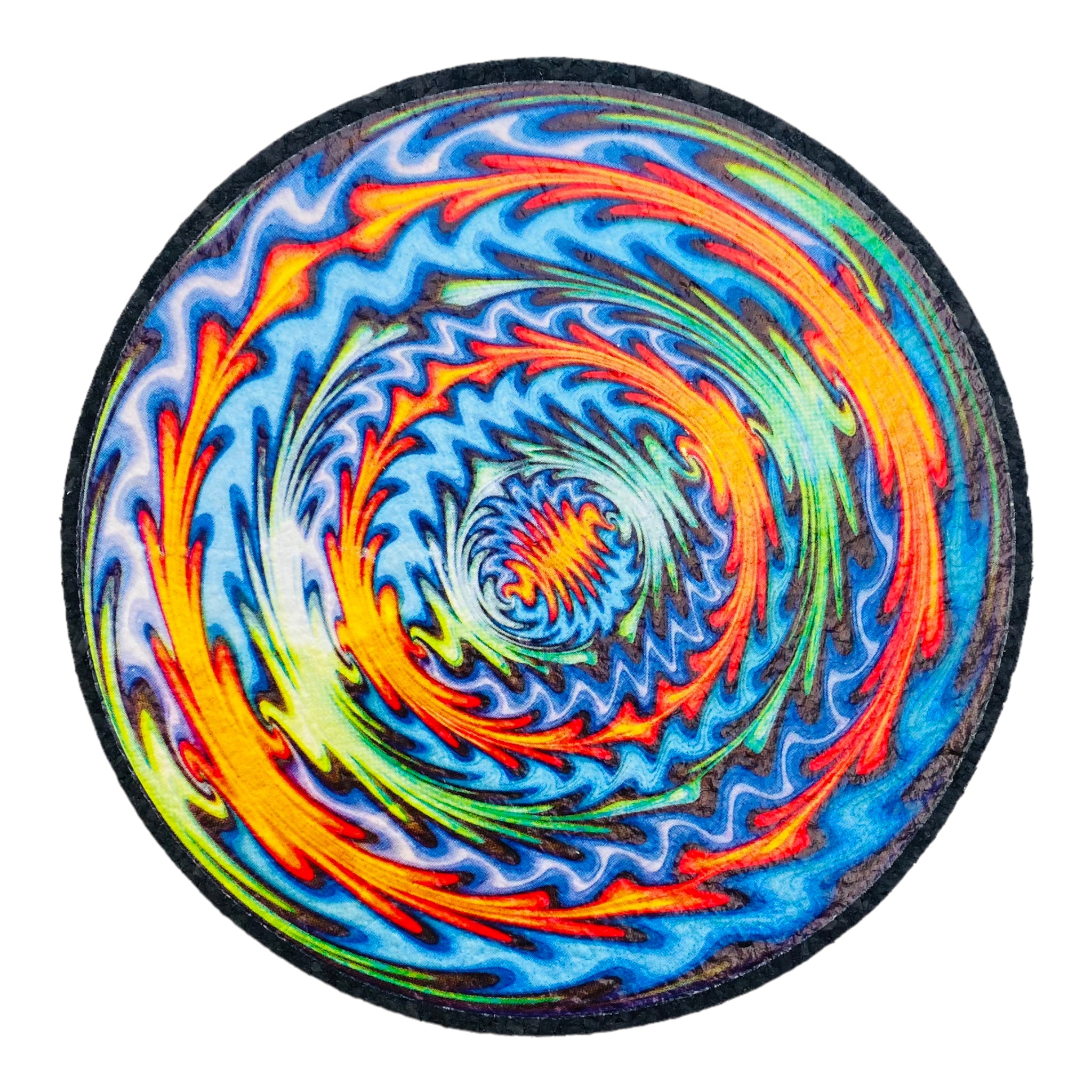 Mood Mats x Jake C Glass - 8 Inch Diameter Recycled Neoprene Dab Mat